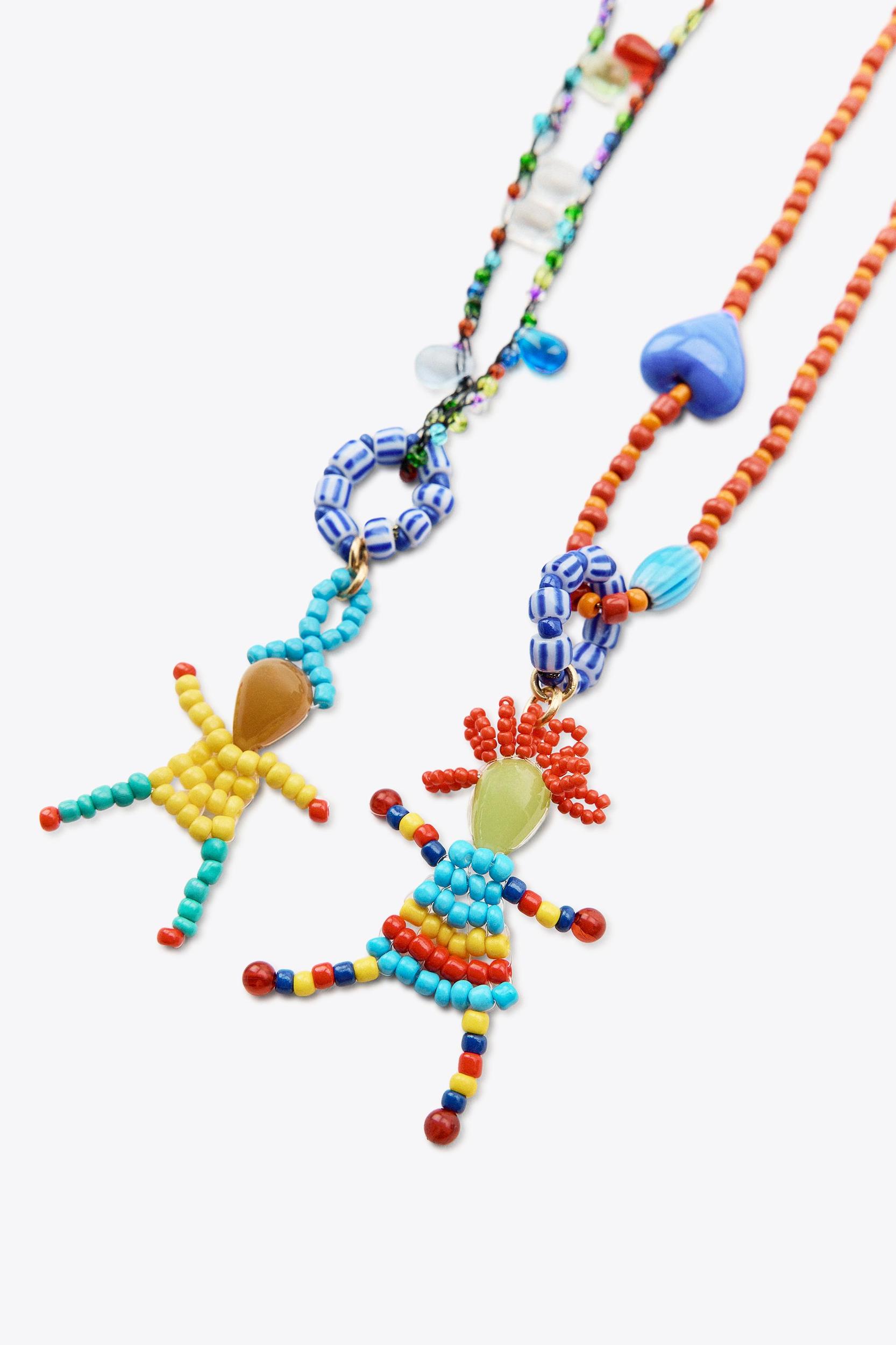 BEADED DOLL NECKLACES Product Image