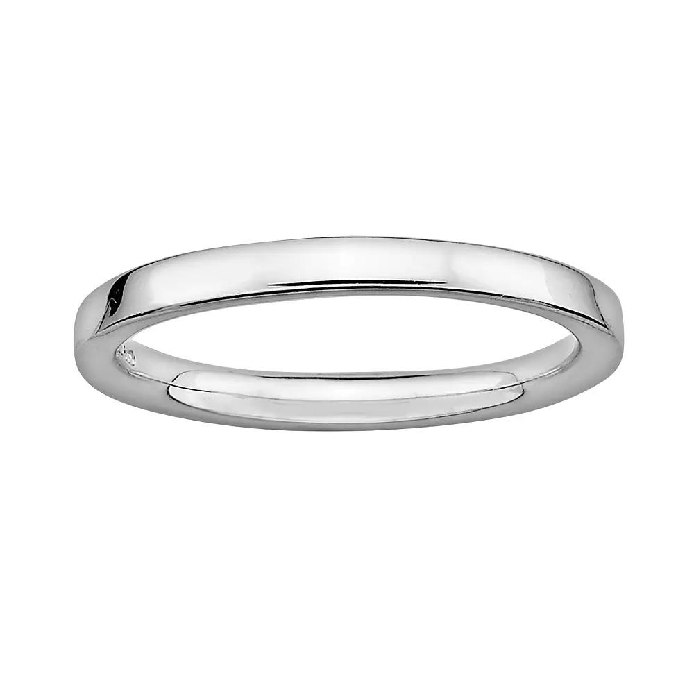 Stacks & Stones Sterling Silver Stack Ring, Women's, Size: 10 Product Image
