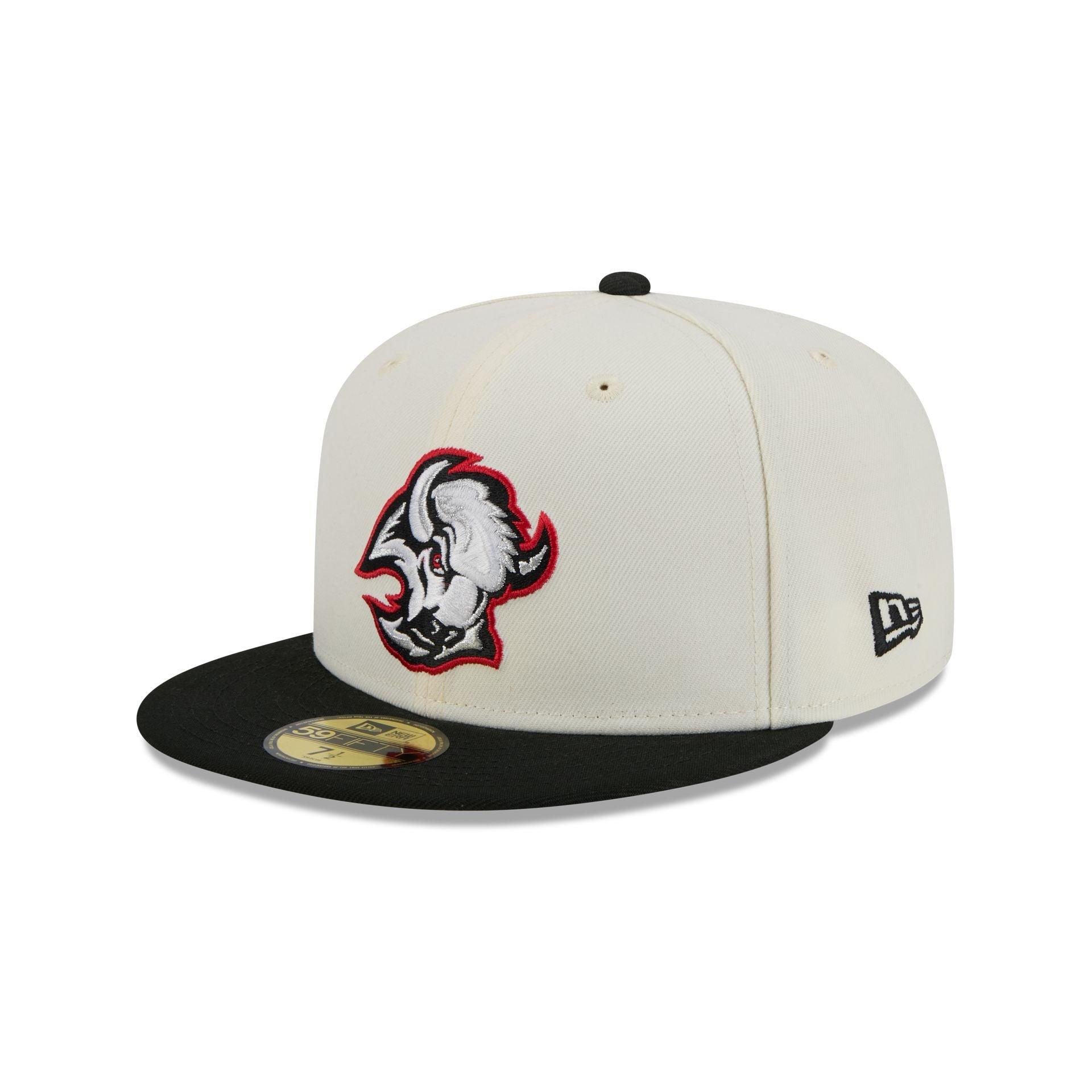 Buffalo Sabres Chrome White 59FIFTY Fitted Hat Male Product Image