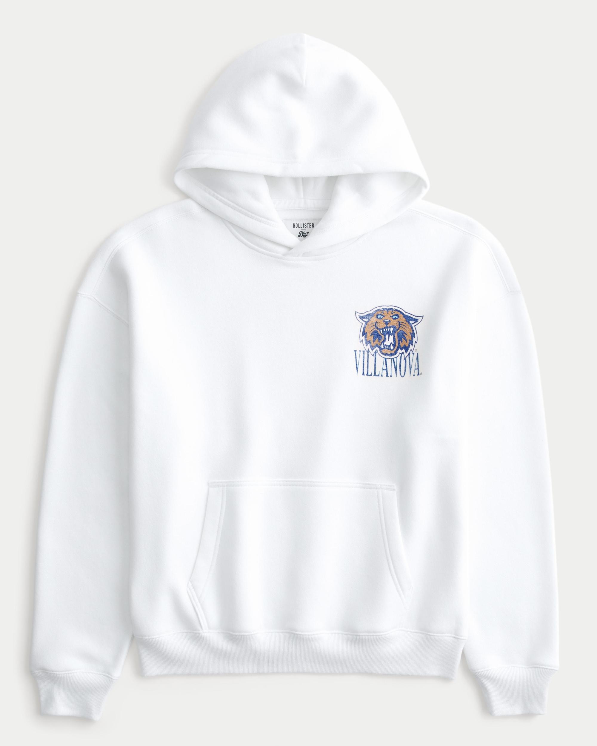 Boxy UConn Graphic Hoodie Product Image
