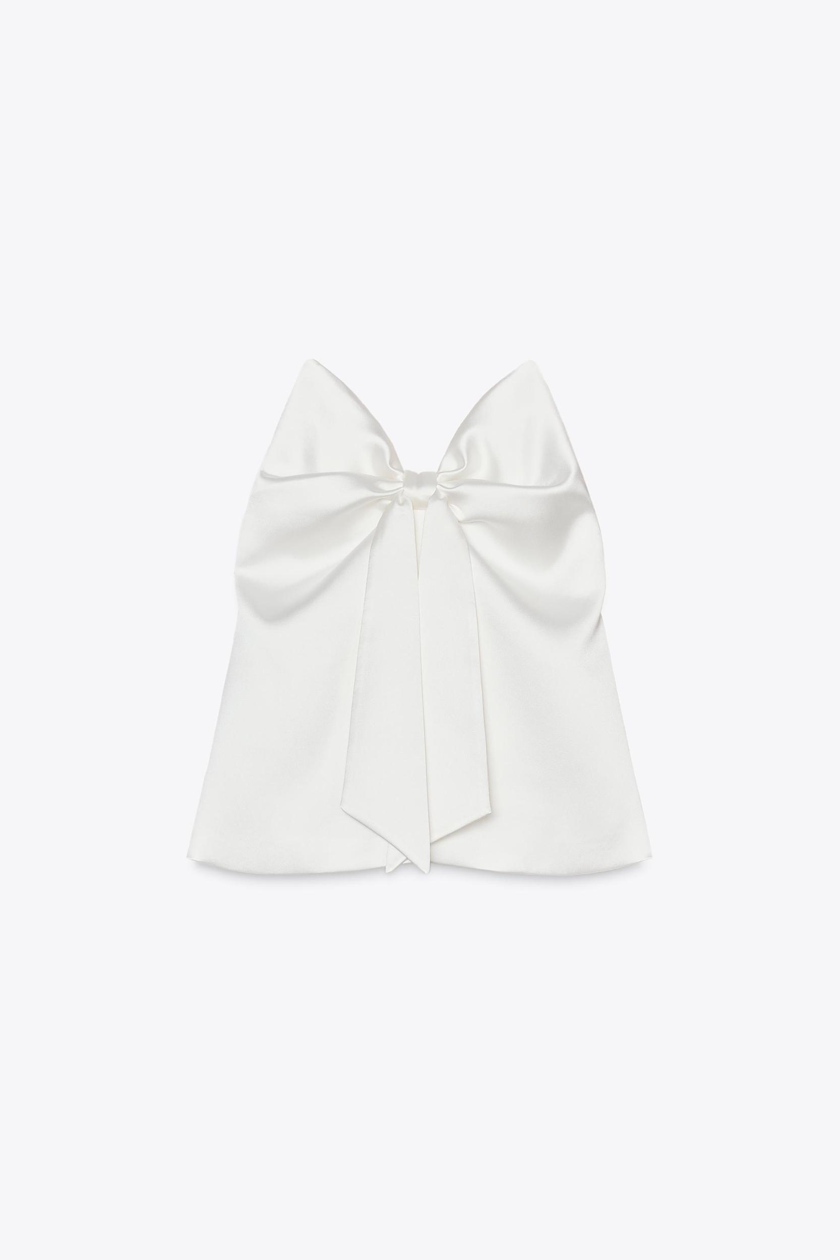 SATIN TIE TOP Product Image