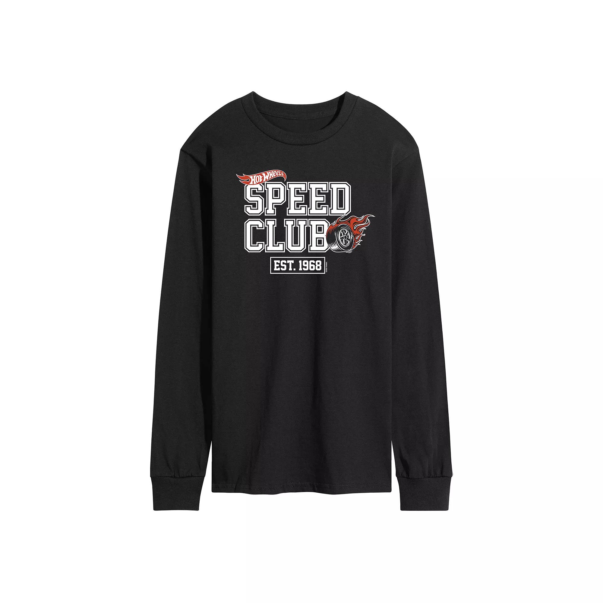 Men's Dr. Seuss The Grinch Hot Cocoa And My Dog Long Sleeve Graphic Tee,  Product Image