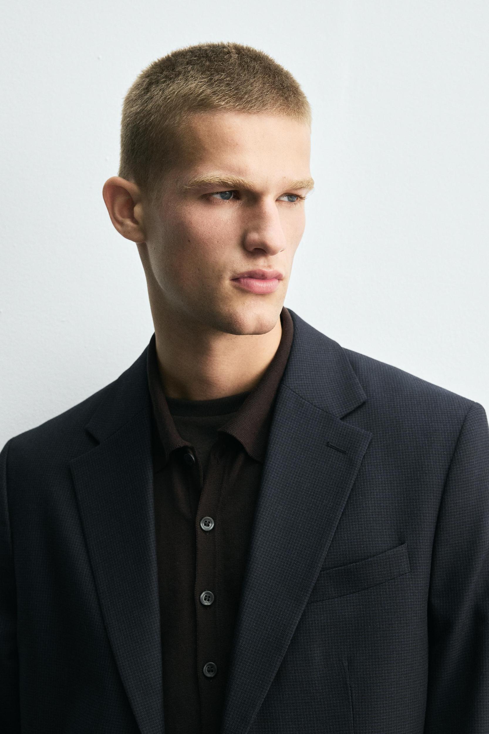 HOUNDSTOOTH SUIT BLAZER Product Image