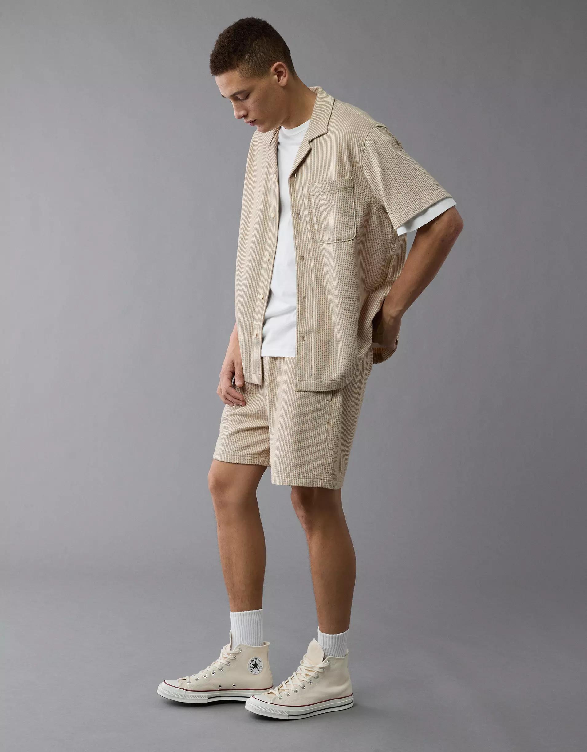 AE 5" Flex Knit Striped Trekker Short Product Image