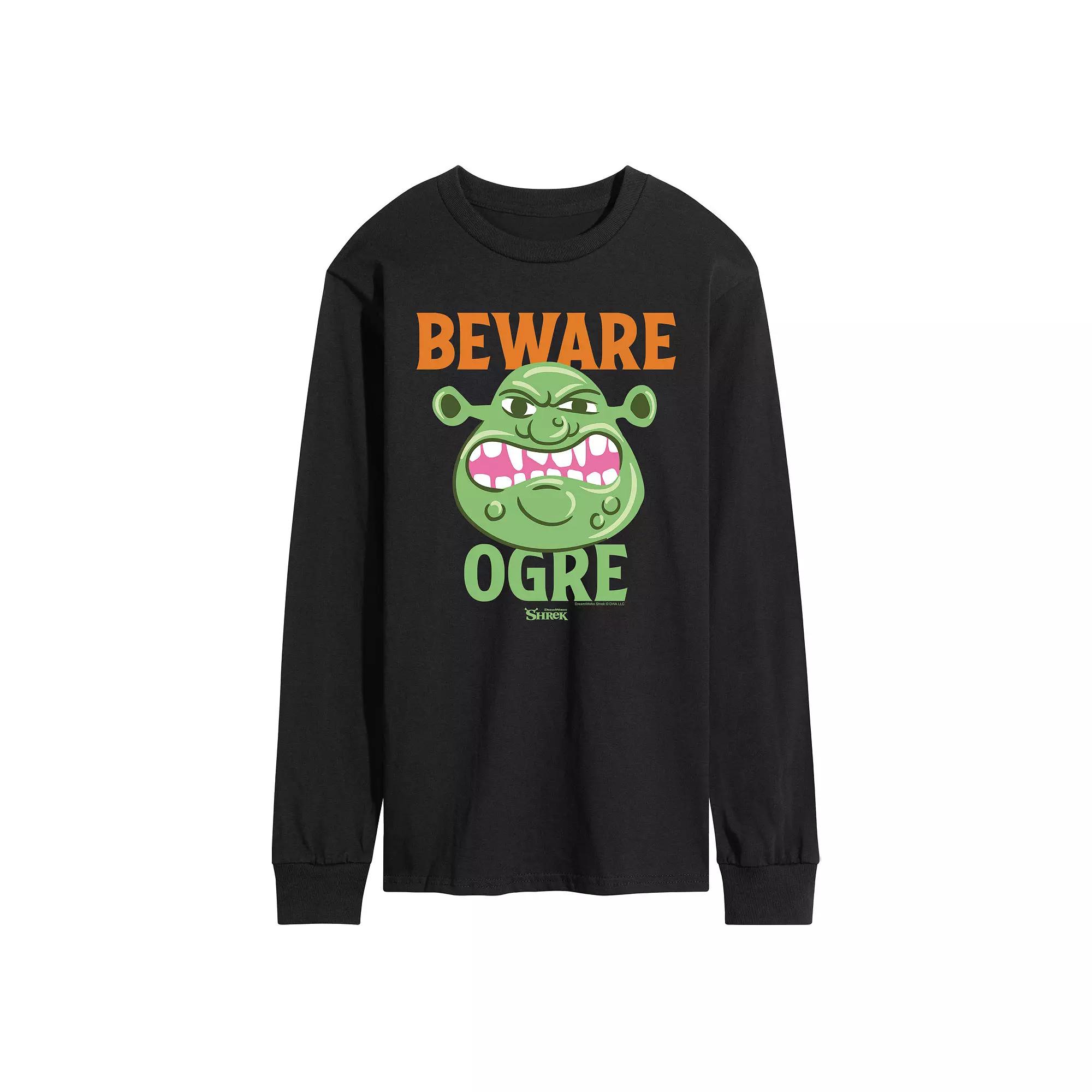 Men's Peanuts Easter Comic Long Sleeve Graphic Tee,  Product Image