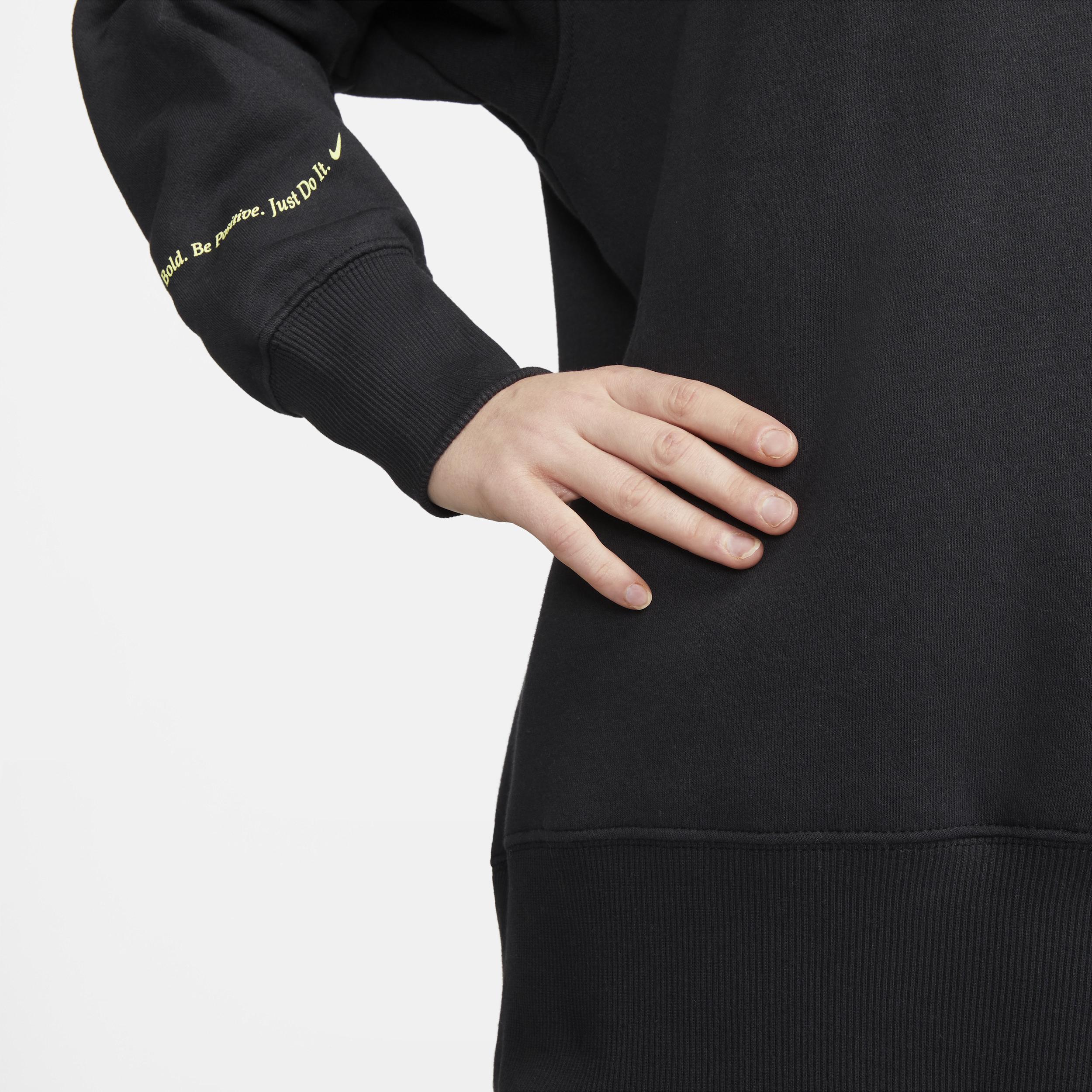 Womens Nike Sportswear Phoenix Fleece Oversized Sweatshirt | FJ1814-010 Product Image