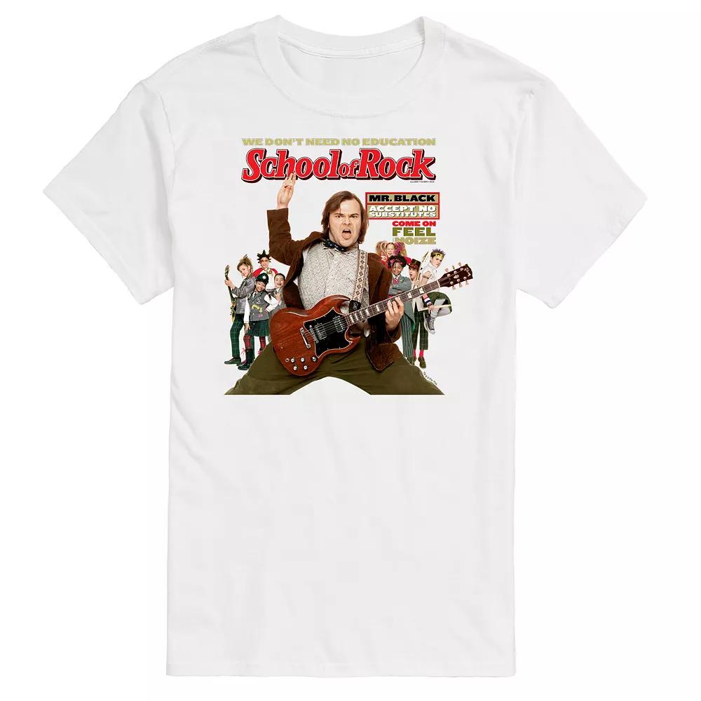 Big & Tall School of Rock Cover Graphic Tee, Men's,  Product Image