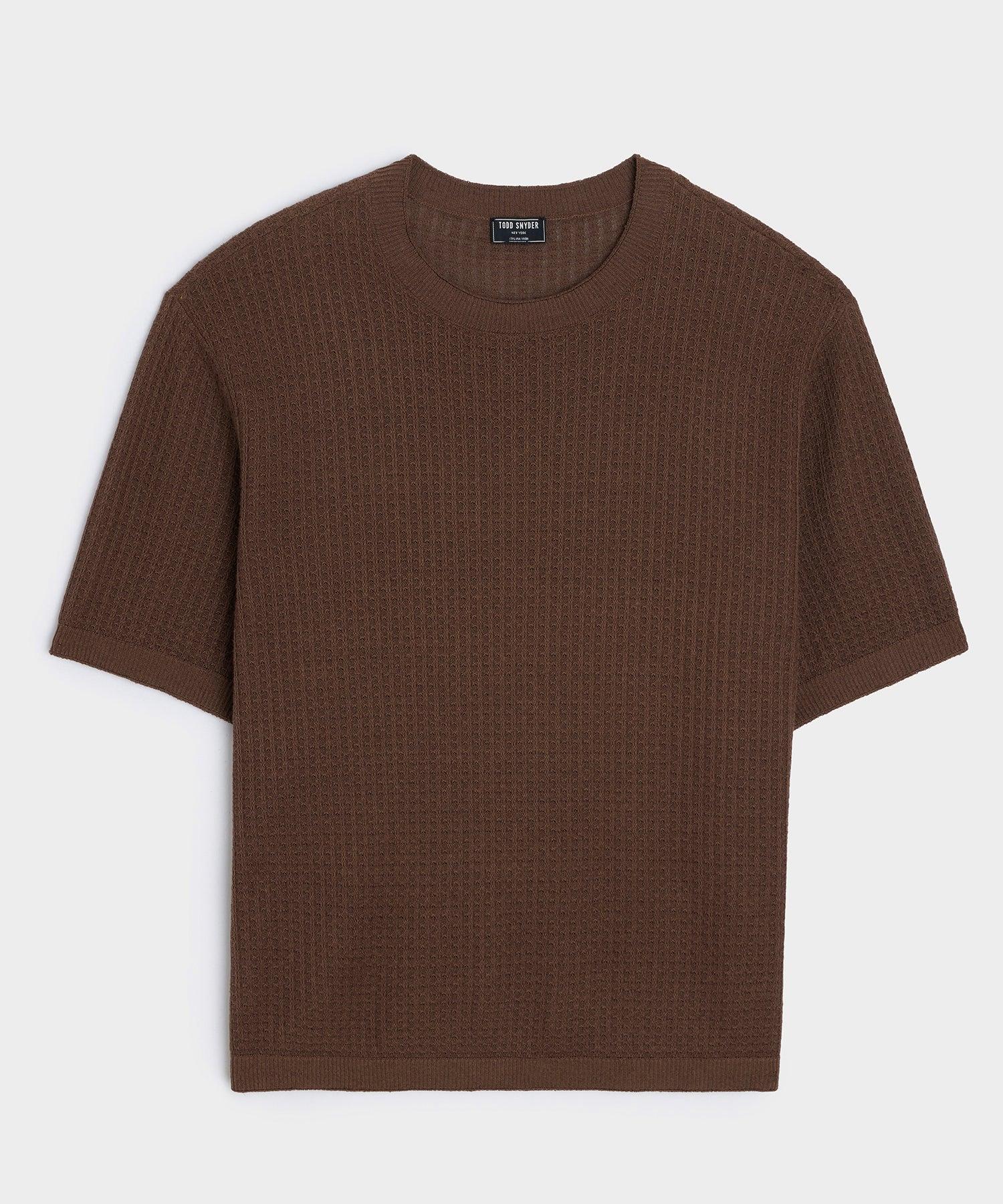 Linen Waffle Tee Product Image