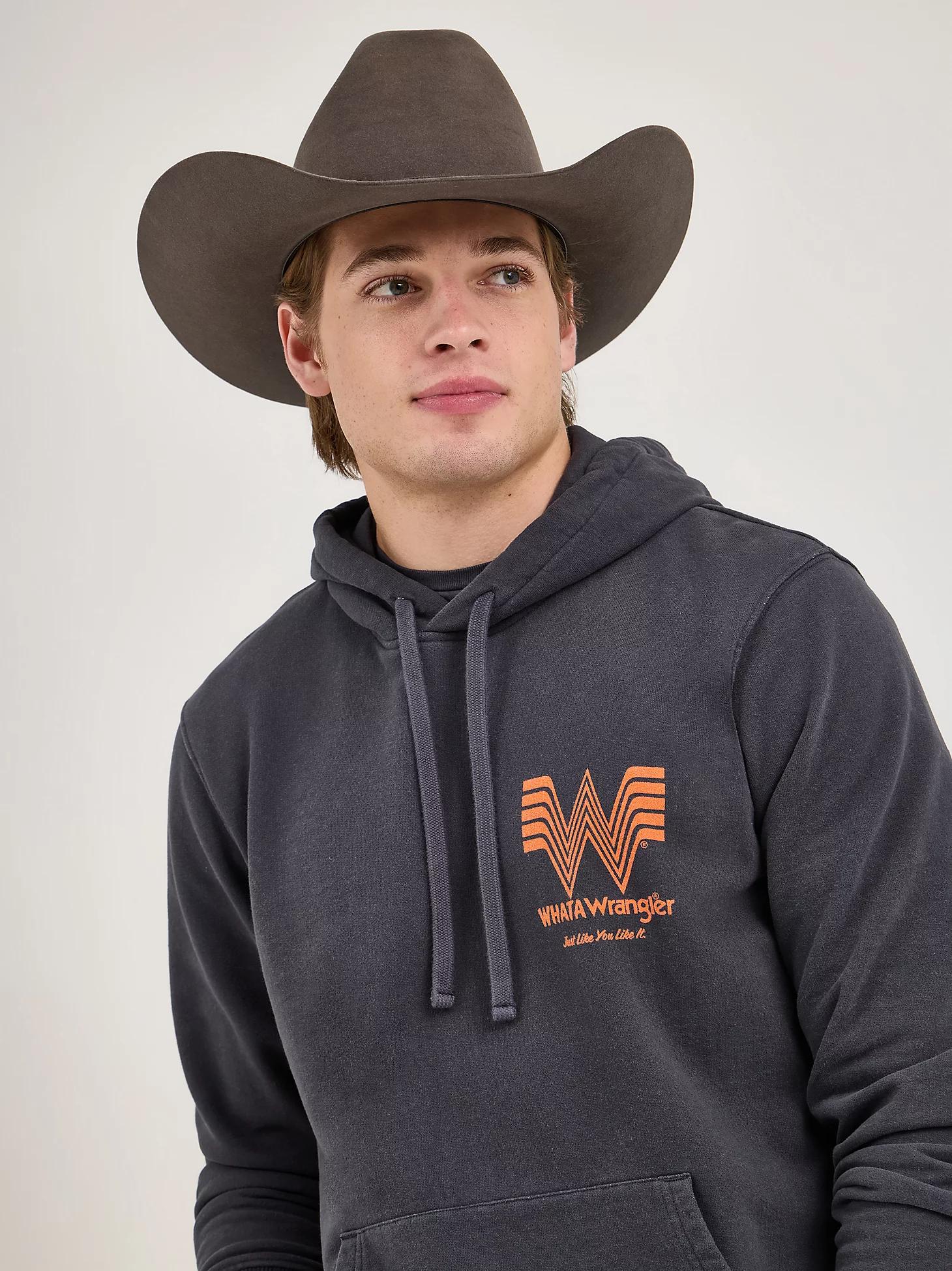 Wrangler x Whataburger Men's Hoodie in Marshmallow Product Image