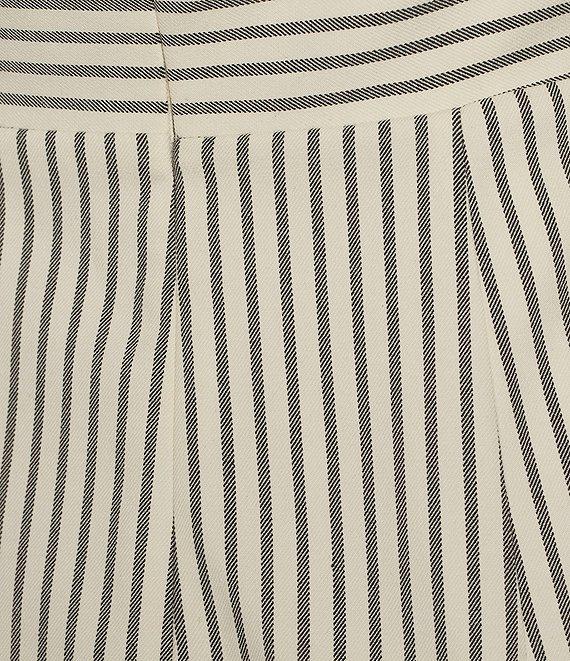 Antonio Melani x Style by Simkins Emma Stripe Print Square Neck Sleeveless Midi Dress Product Image