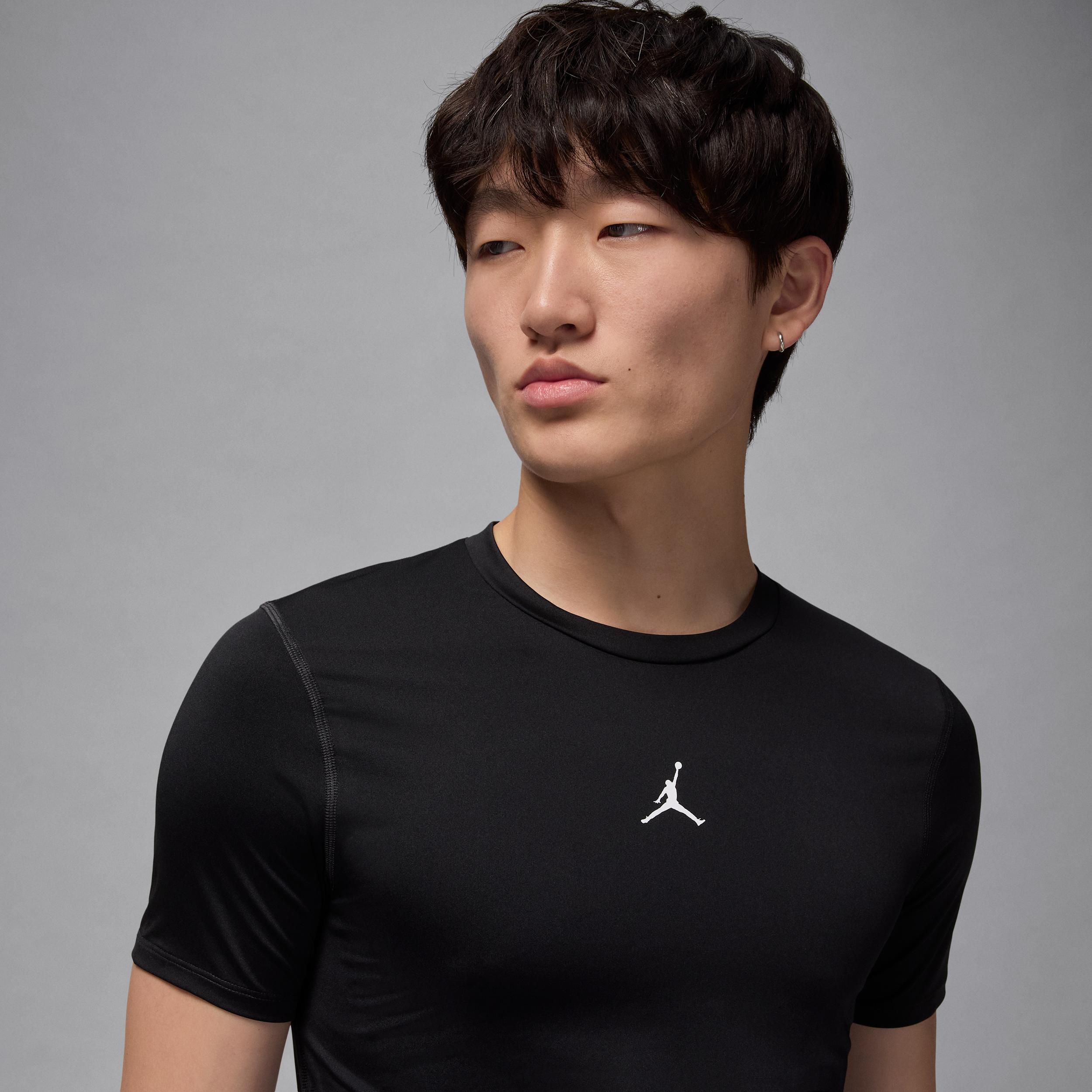 Mens Jordan Sport Dri-FIT Short-Sleeve Base Layer Top | HV4099-010 Product Image