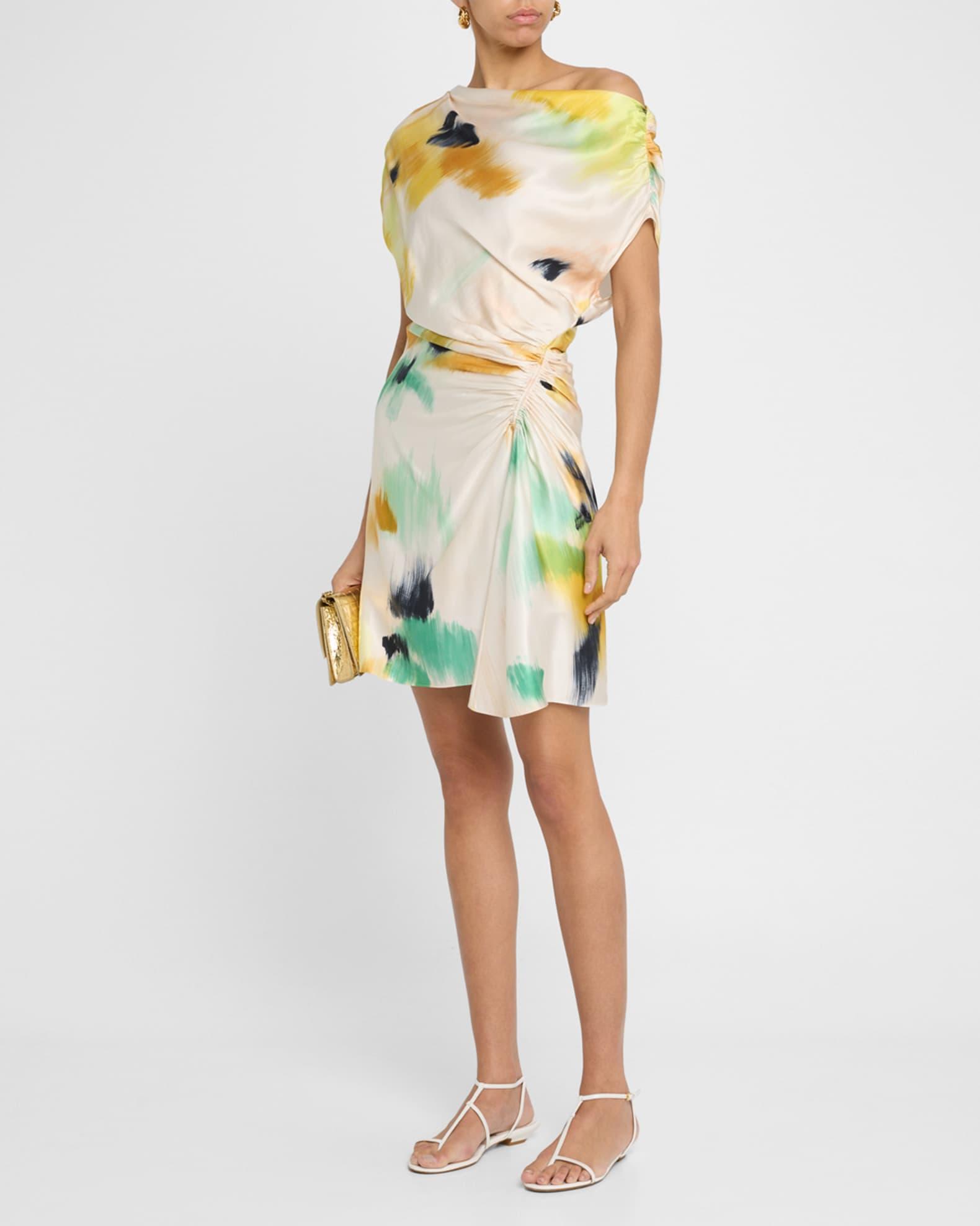 Poppy Draped Mini Dress Product Image