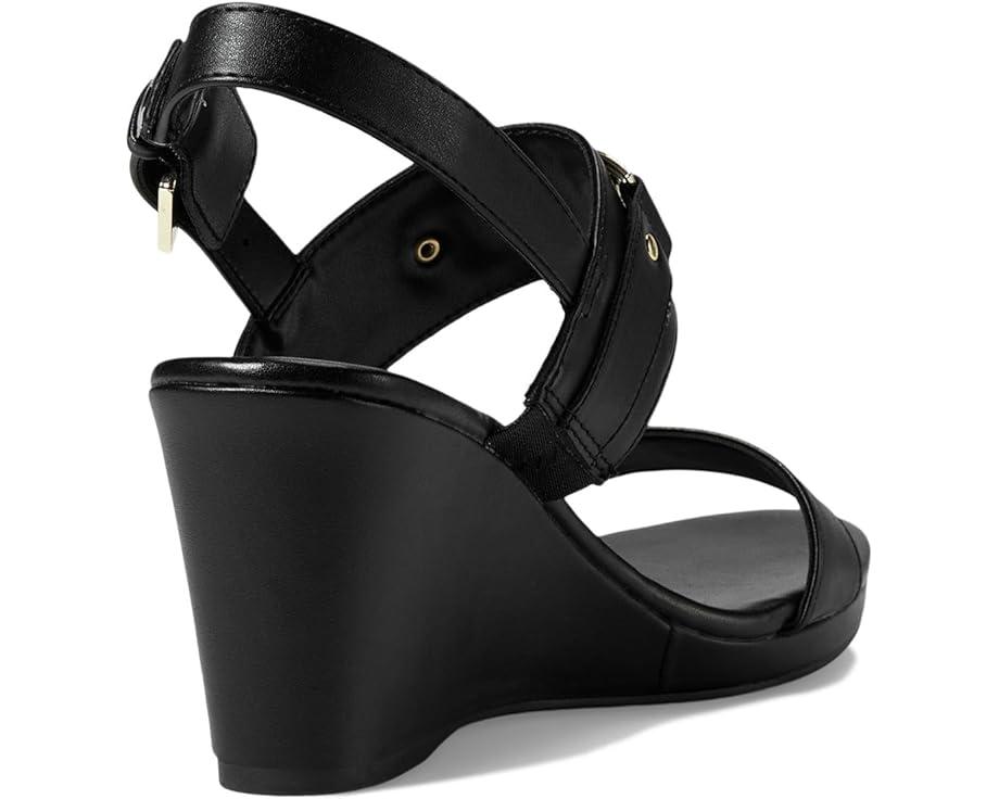 Clemens Raffia Espadrille Wedge Heel Sandals Product Image