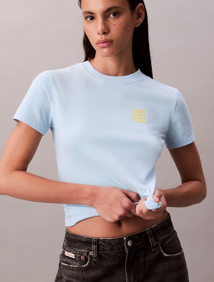 Square Logo Graphic Slim T-Shirt  Product Image