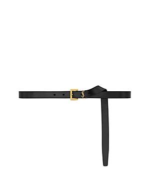 Womens Cassandre Thin Belt In Vegetable-Tanned Leather Product Image