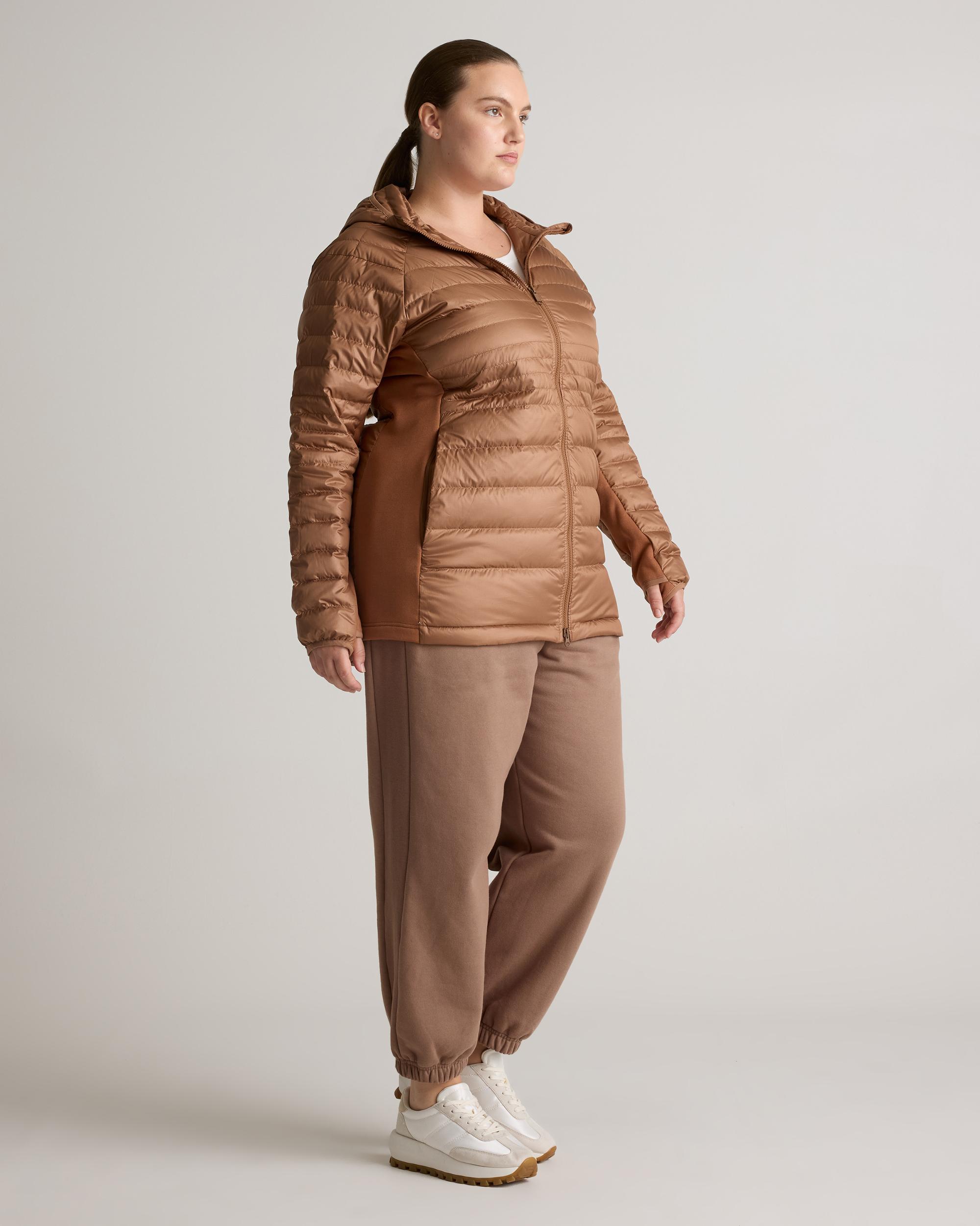 Quince | Women's Lightweight Down Packable Long Puffer Jacket Recycled Polyester Product Image
