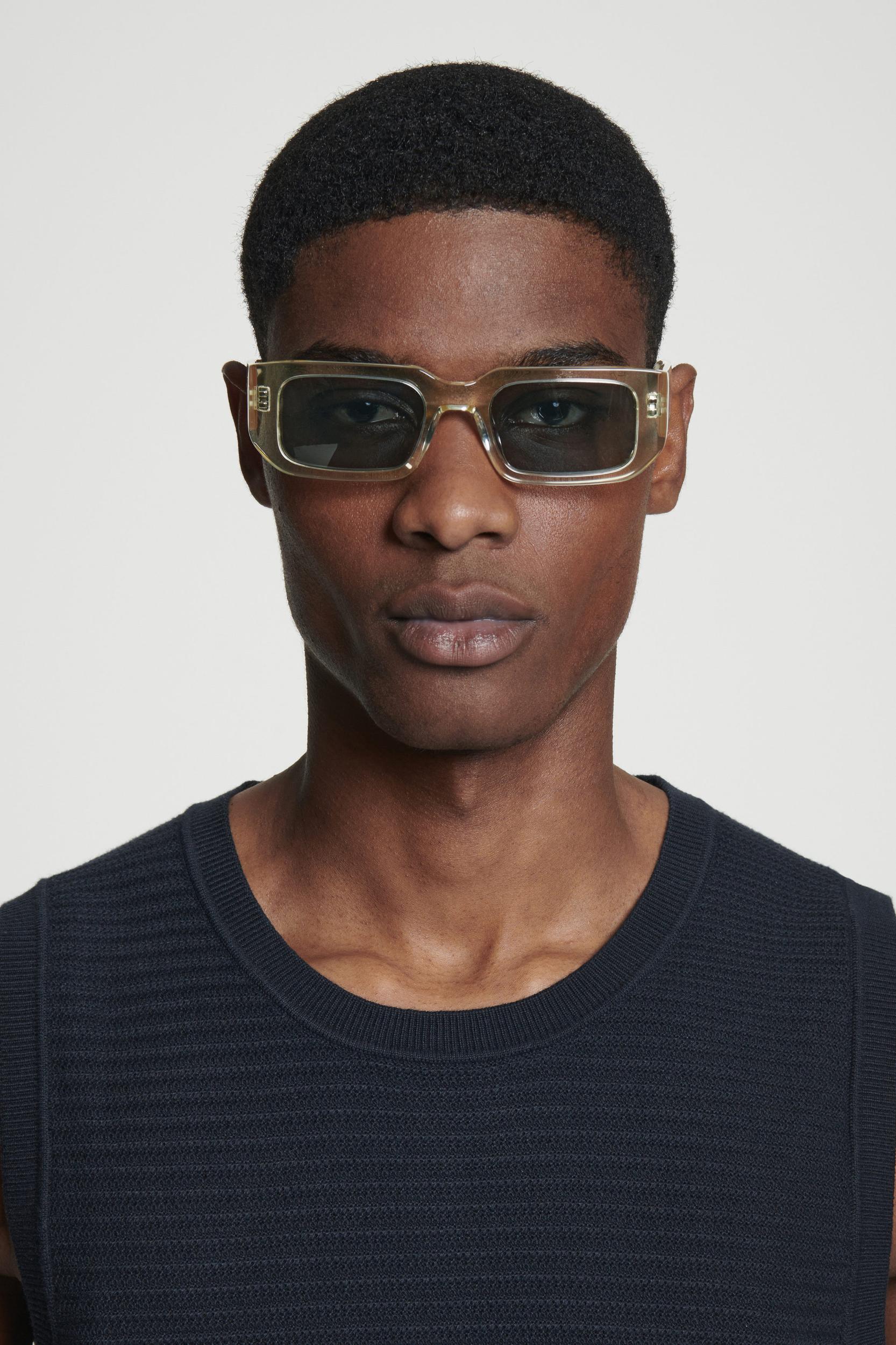 RECTANGLE-FRAME SUNGLASSES Product Image