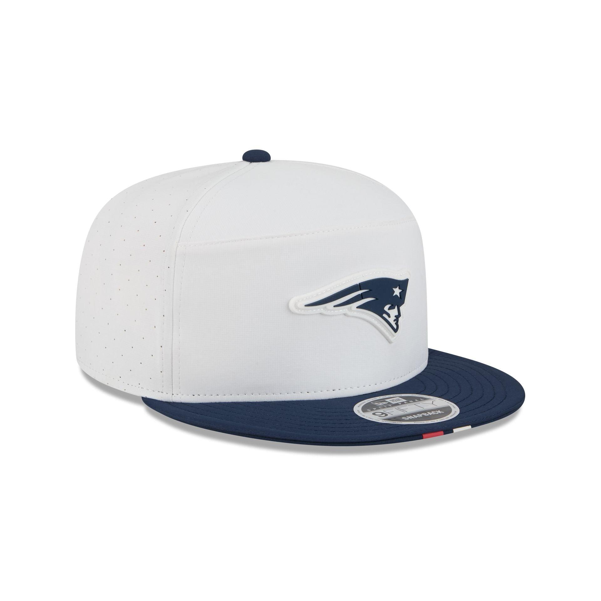 New England Patriots 2025 Training Split Panel 9FIFTY Snapback Hat Male Product Image