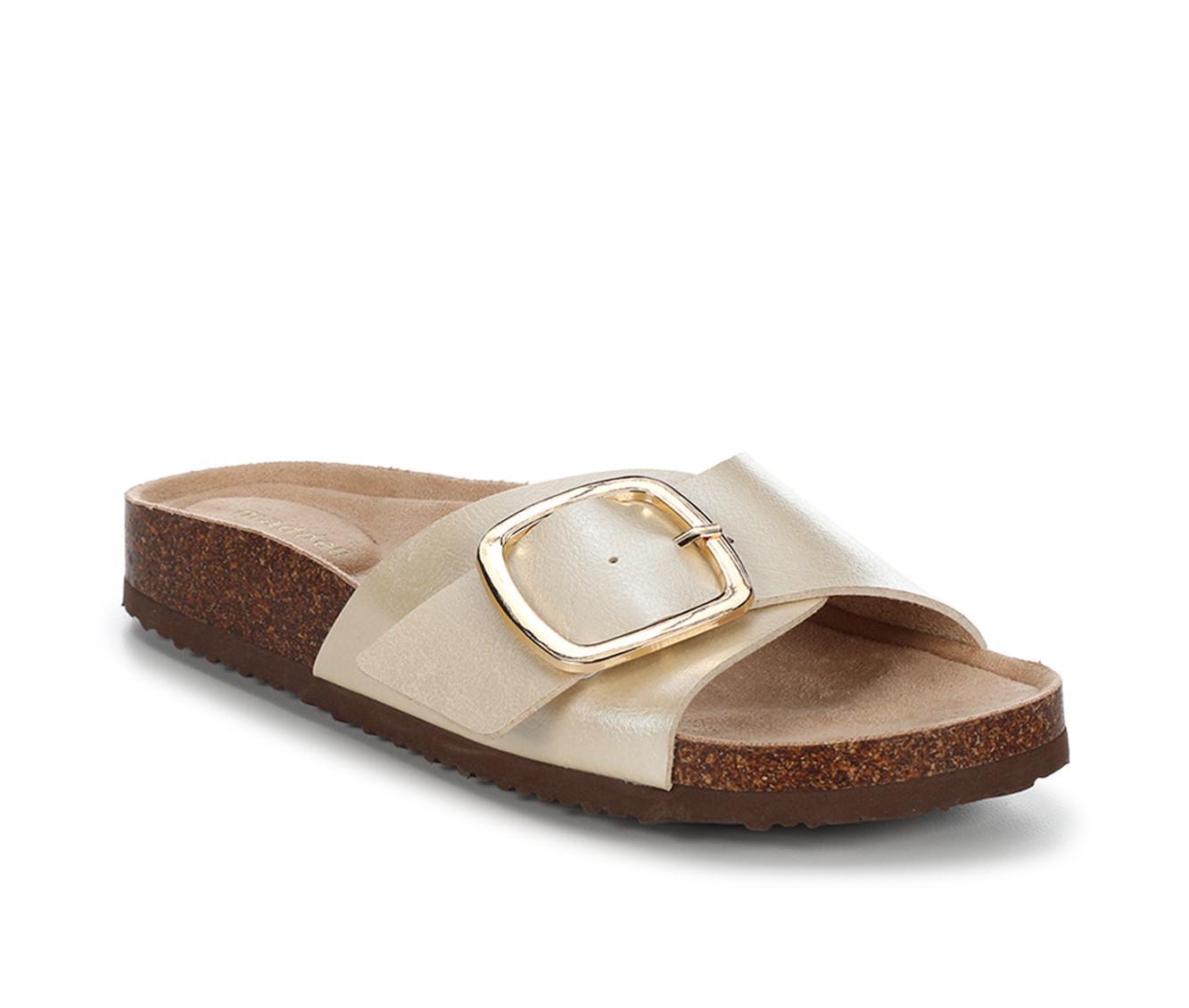 Women's Madden Girl Banner Footbed Sandals Product Image