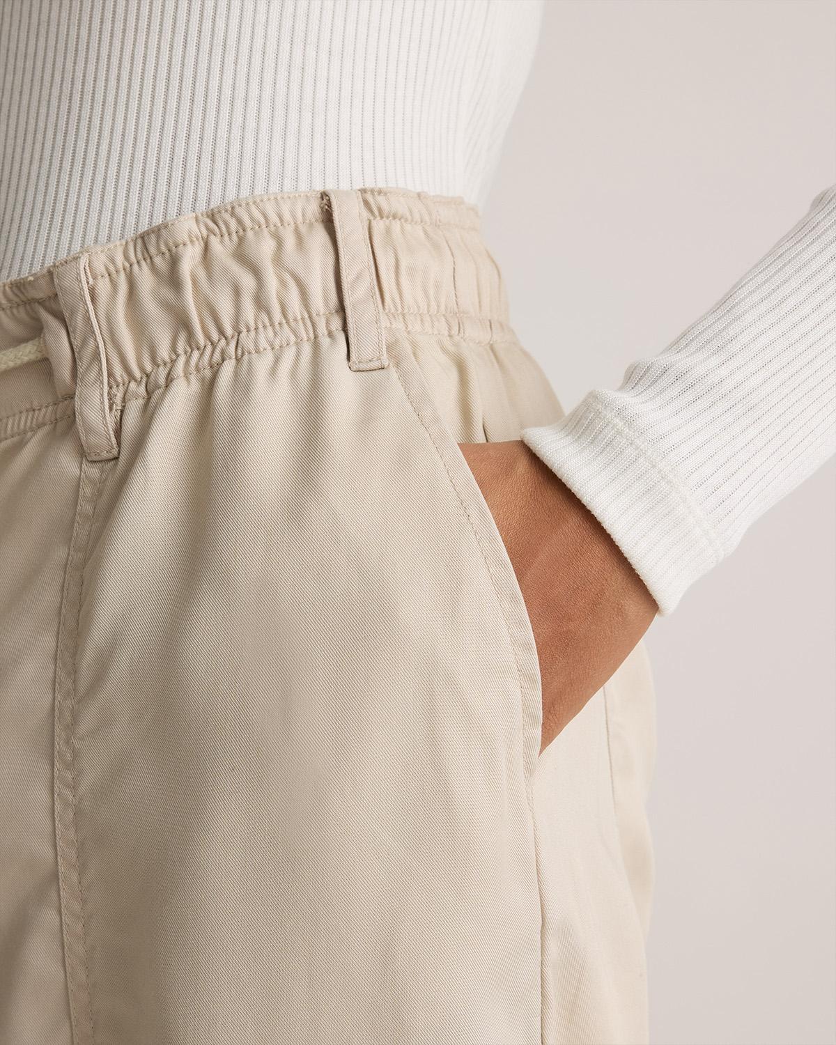 Quince | Women's Vintage Wash Tencel Drawstring Cargo Pants Product Image