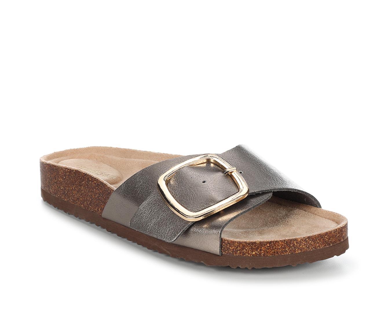 Women's Madden Girl Banner Footbed Sandals Product Image