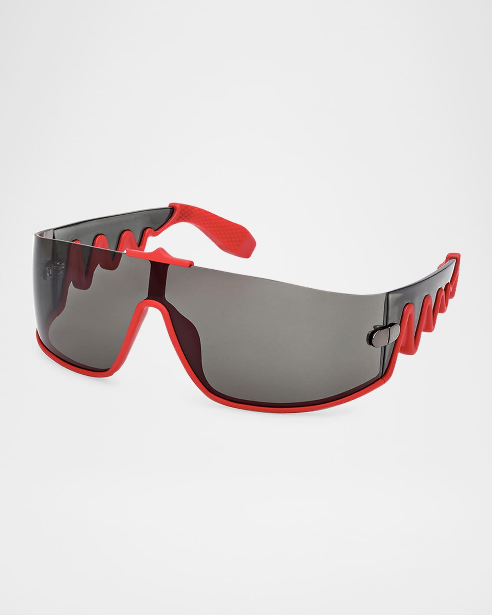 Men's LB0015M Acetate Shield Sunglasses Product Image