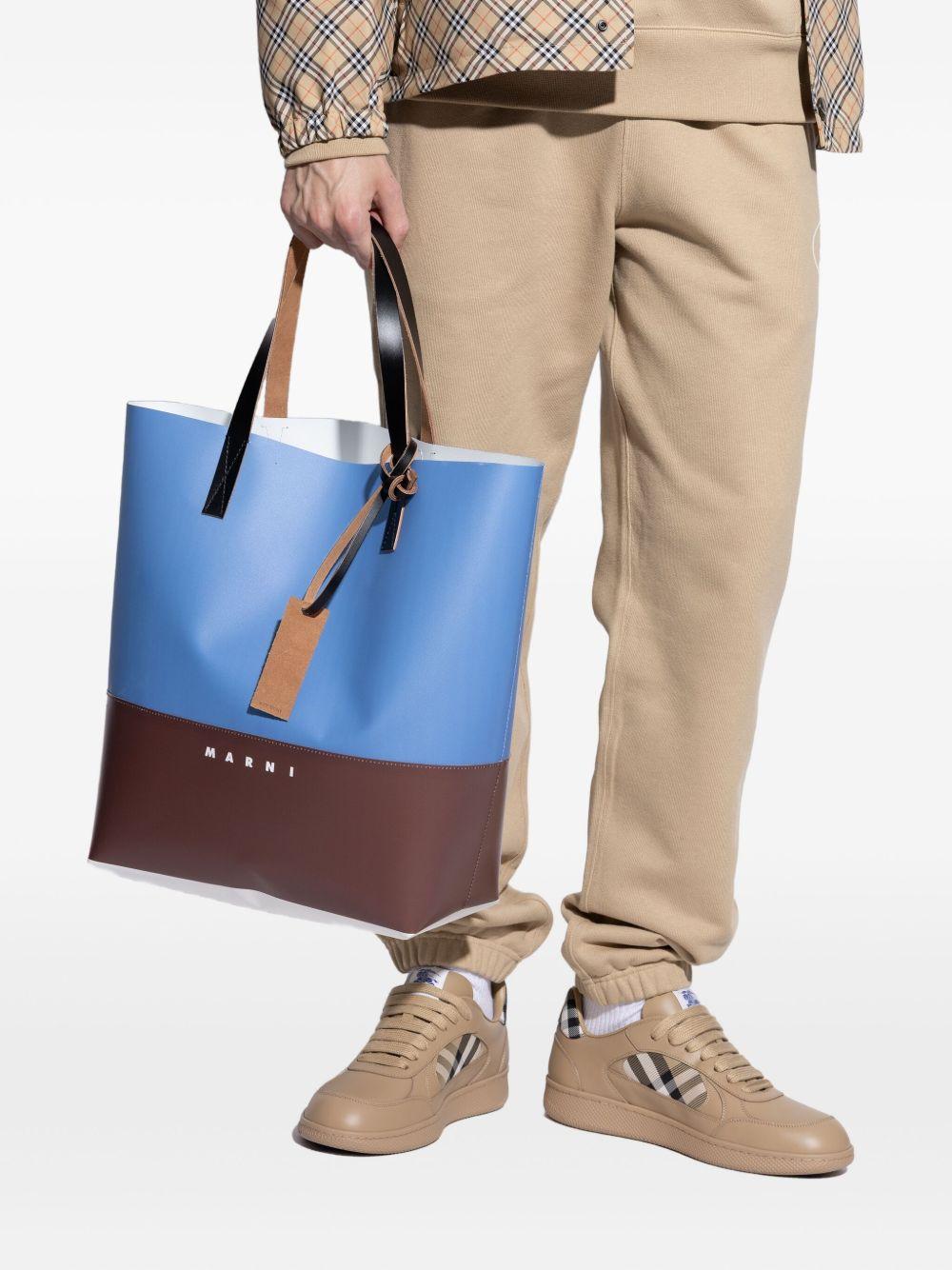 colour-blocked tote bag Product Image