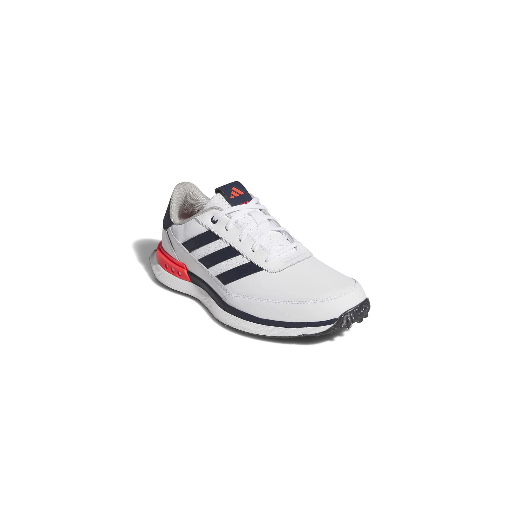 adidas S2G 24 Men's Leather Spikeless Golf Shoes, Size: 12, White Navy Red Product Image