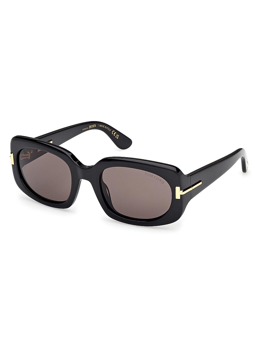 Womens TOM FORD ICON 54MM Rectangle Sunglasses Product Image