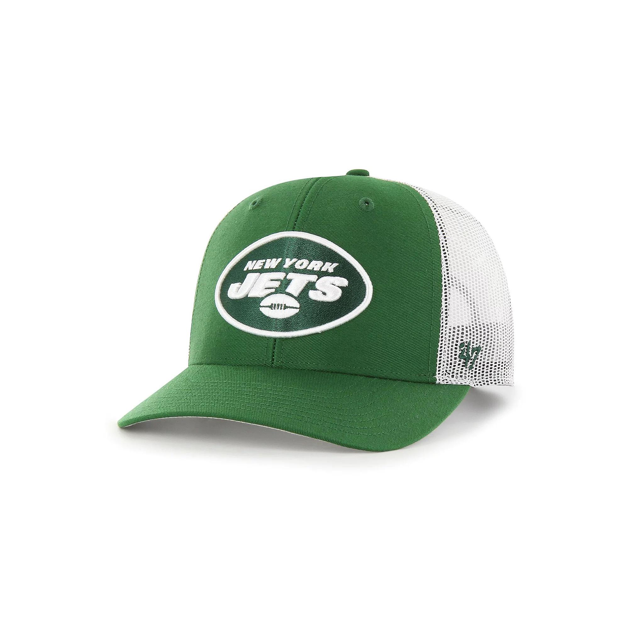 Men's '47 Green New York Jets Adjustable Trucker Hat Product Image