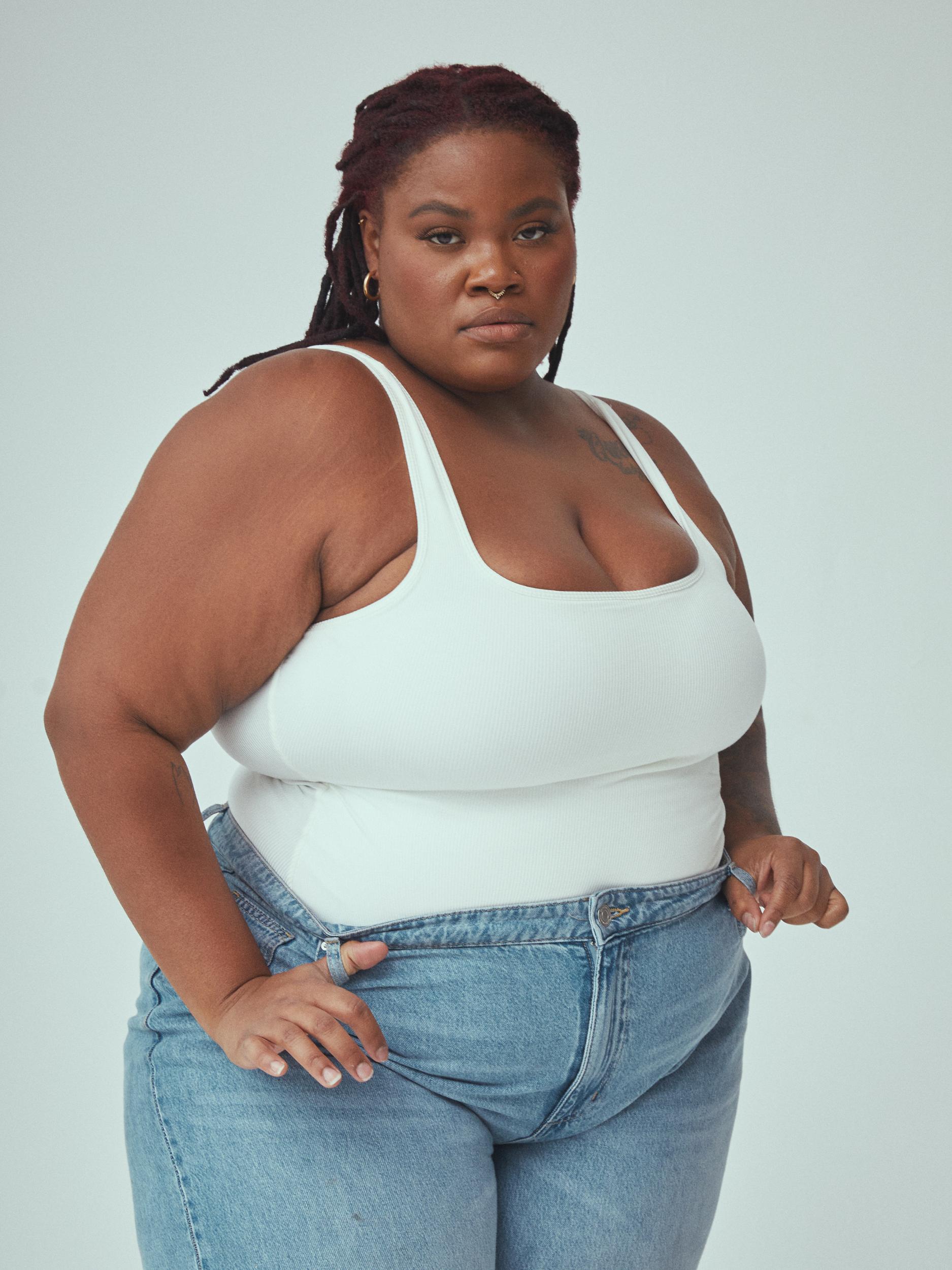 Bamboo Square Neck Tank Bramisuit Product Image