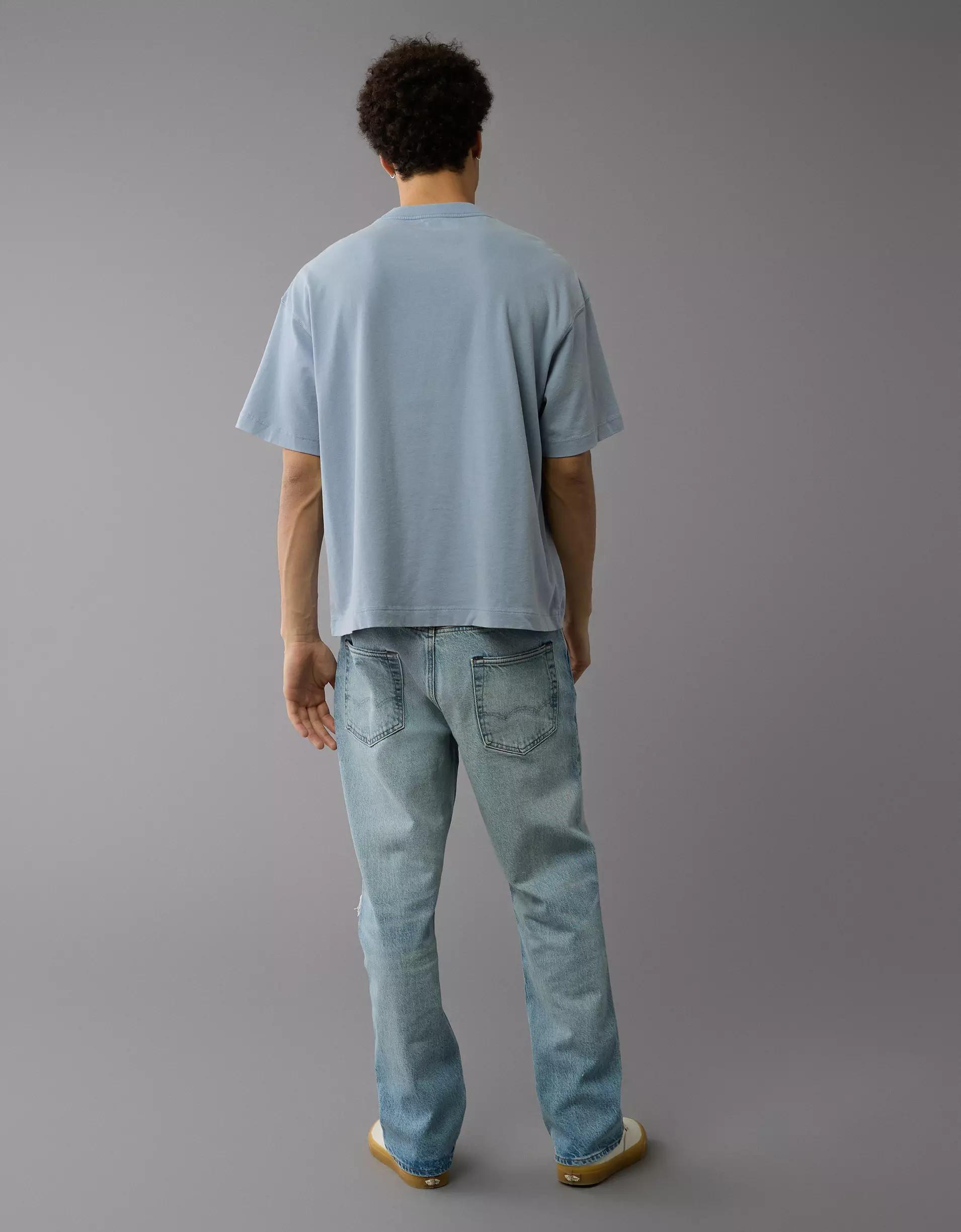 AE Boxy Sueded Jersey T-Shirt Product Image