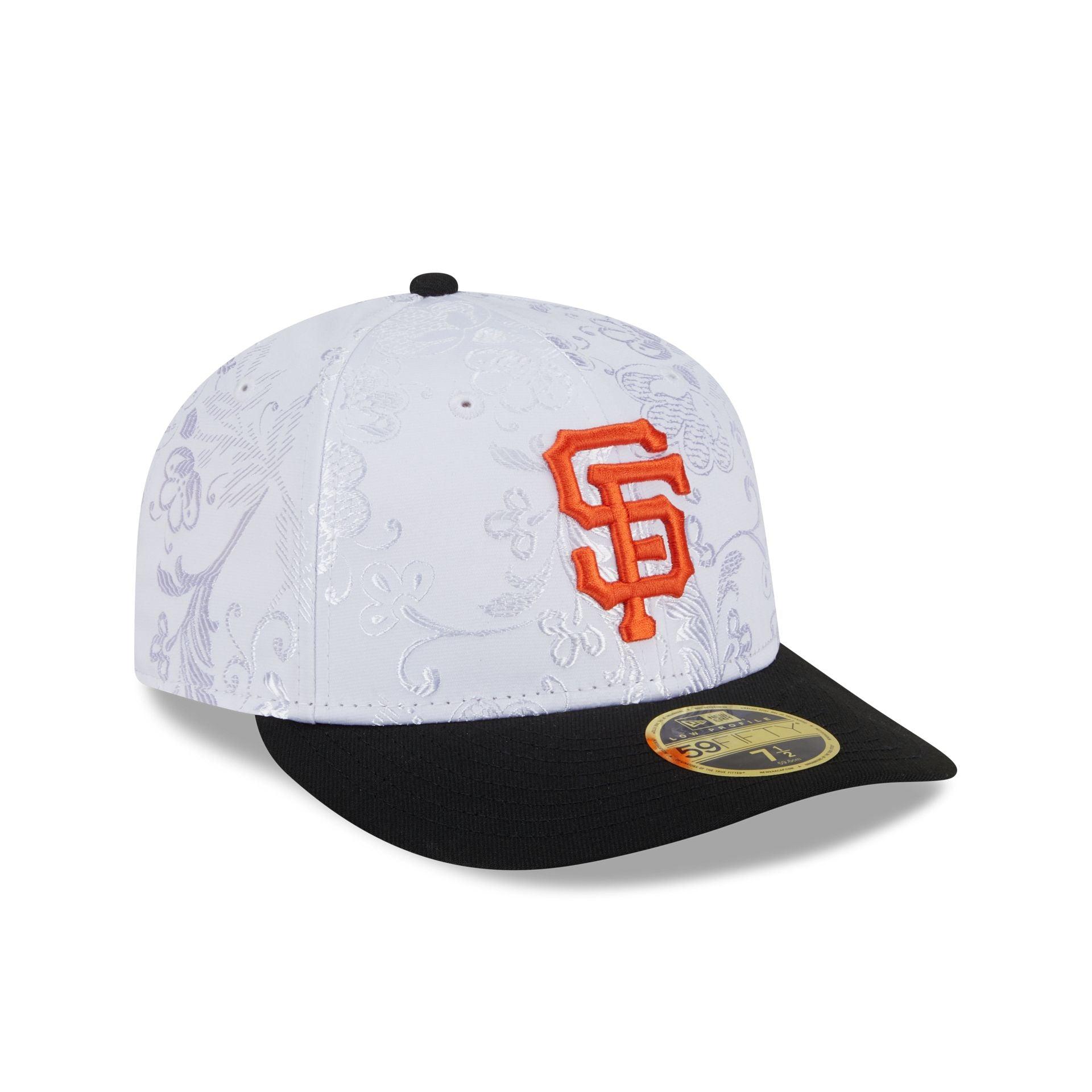 San Francisco Giants Floral Shine Low Profile 59FIFTY Fitted Hat Male Product Image