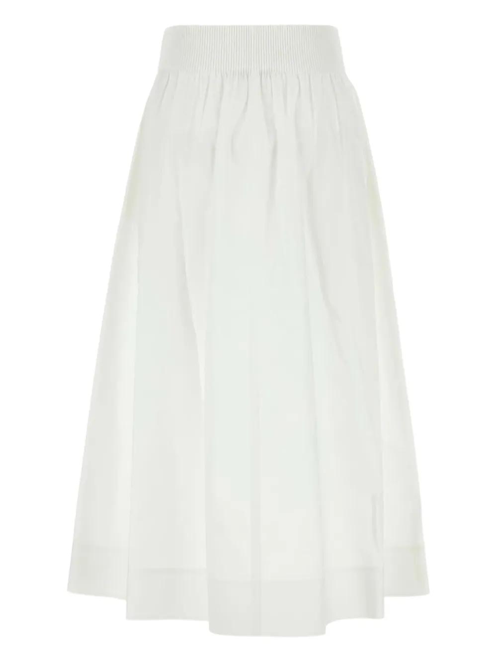 poplin maxi skirt Product Image