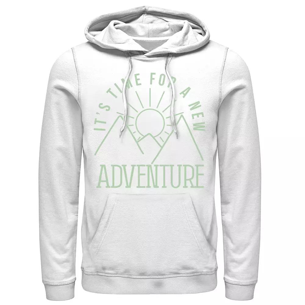 Men's It's Time For A New Adventure Line Art Hoodie,  Product Image