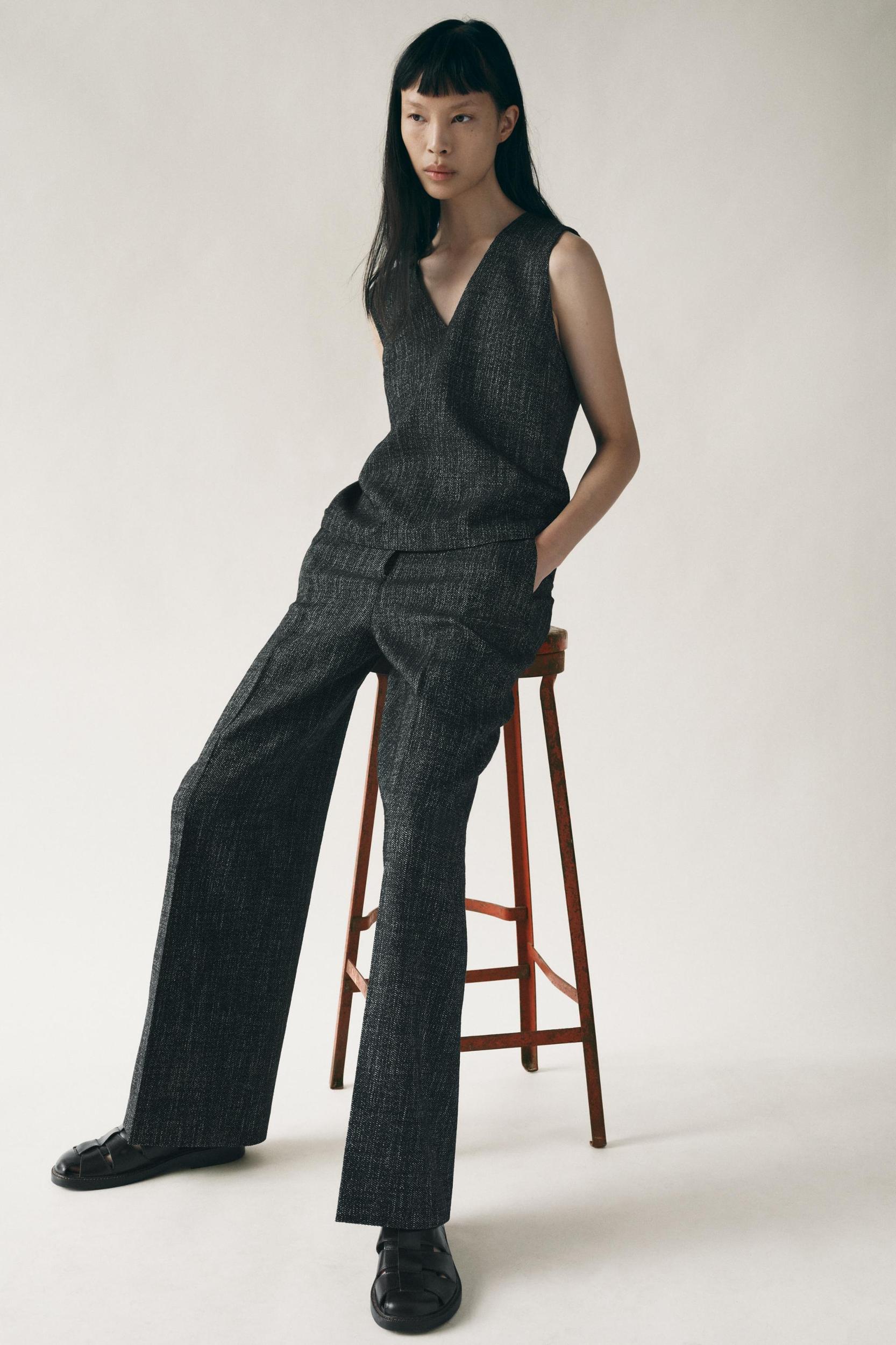 STRUCTURED PANTS ZW COLLECTION Product Image