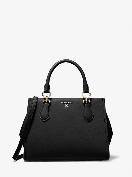 Marilyn Medium Saffiano Leather Satchel Product Image