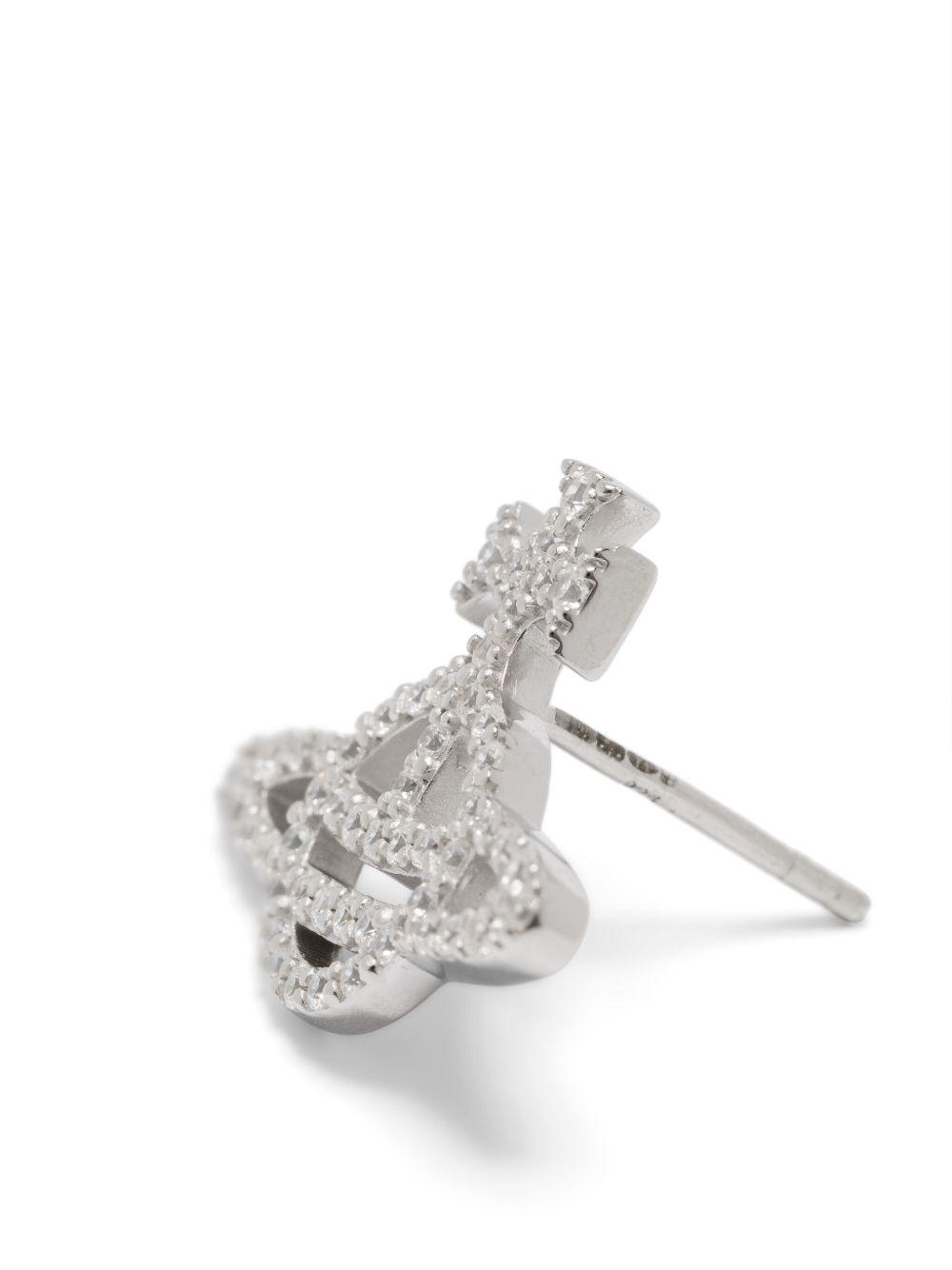 Calliope embellished Orb-plaque earrings Product Image