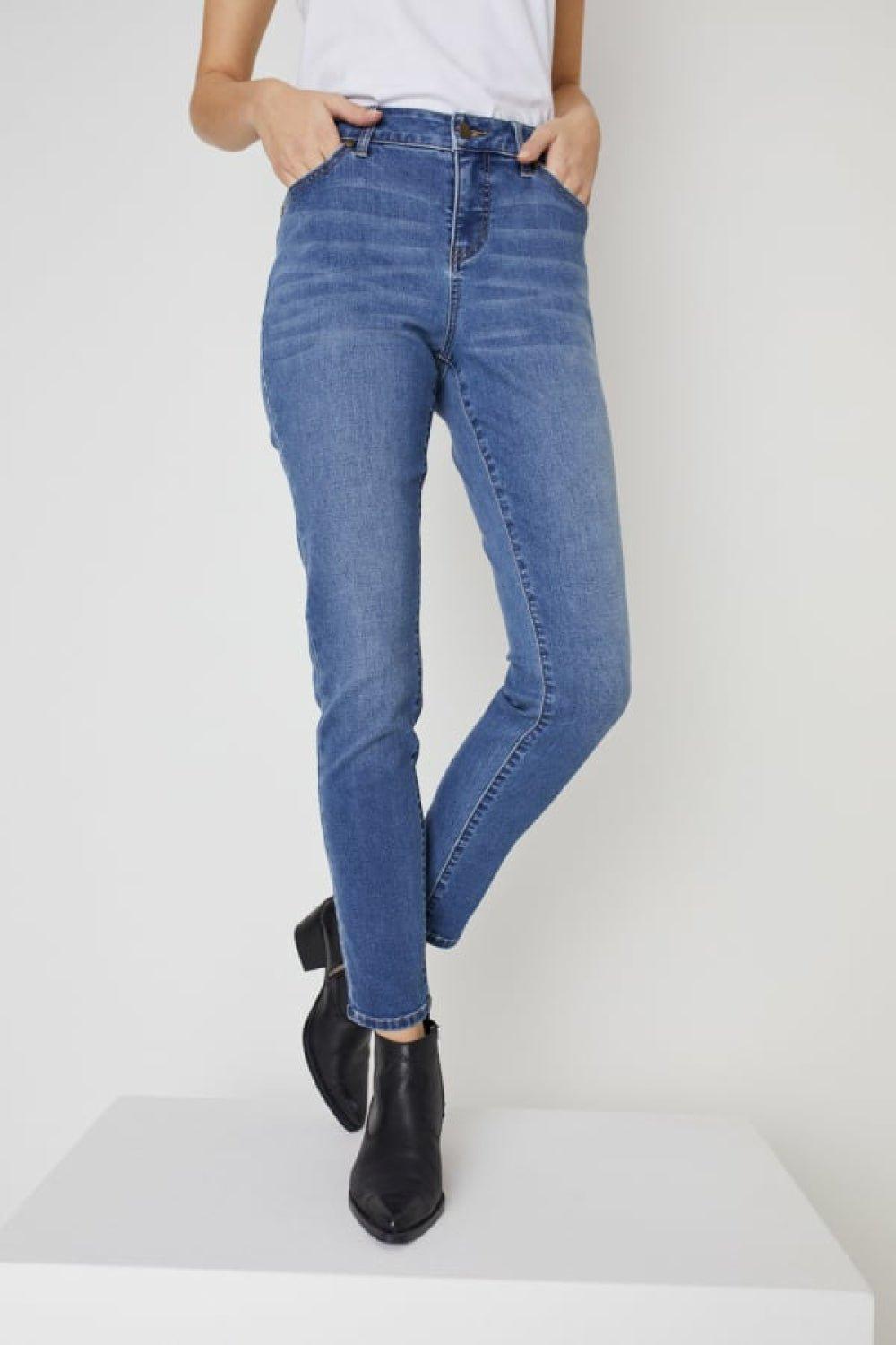 Westport Signature Skinny 5 Pocket Denim Jean Female Product Image