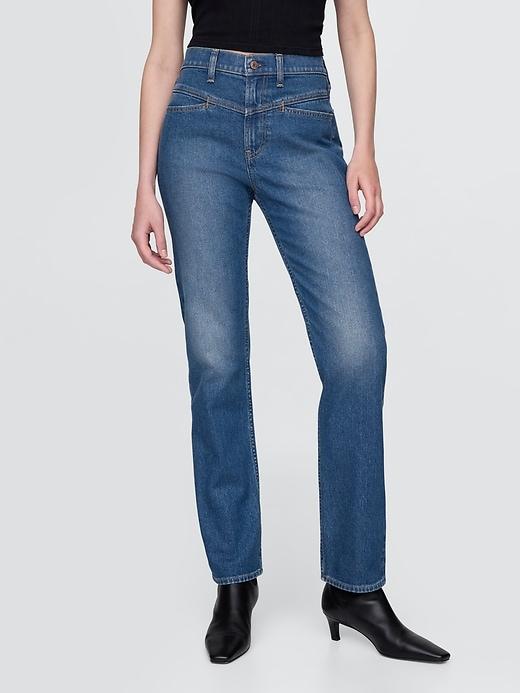 High Rise '90s Straight Jeans Product Image