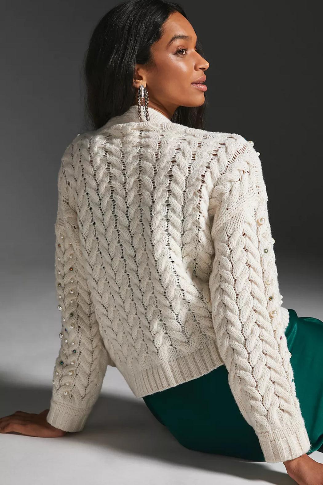 Party Pearl Cardigan Product Image
