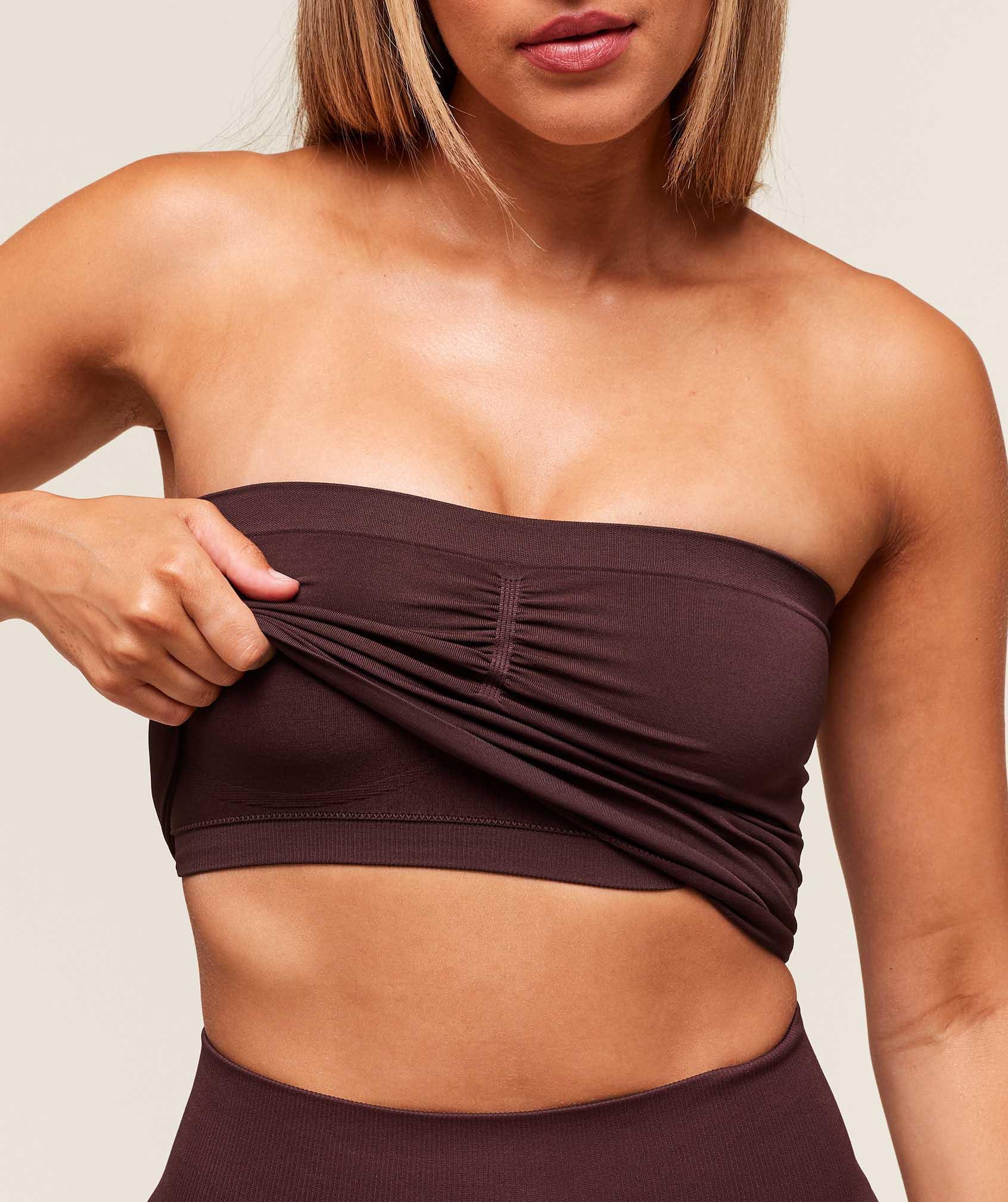 Gymshark Everyday Seamless Midi Tube Top - Cherry Purple Female Product Image