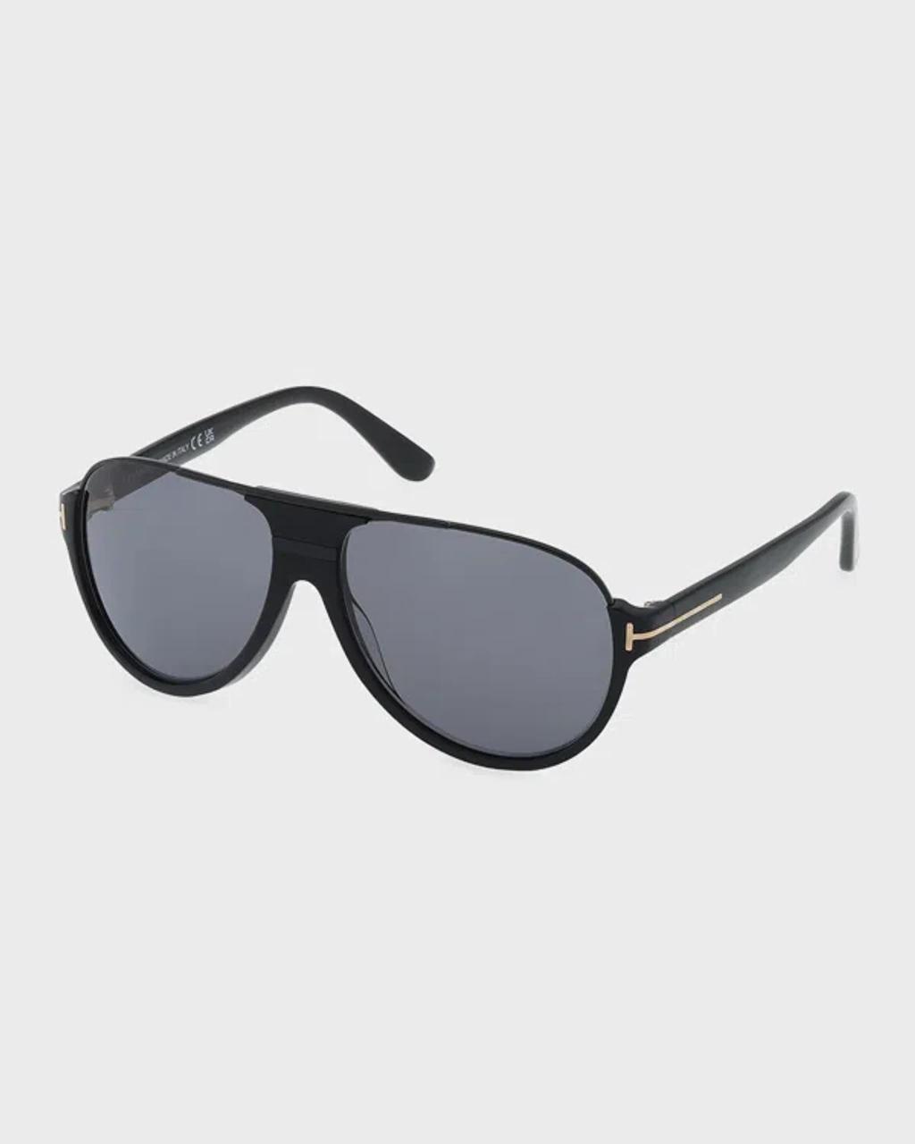Mens 59MM Dimitry Pilot Sunglasses Product Image