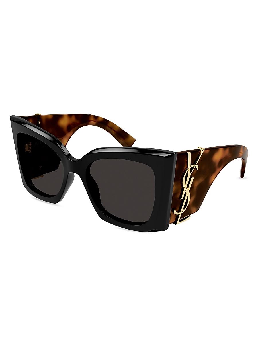 Womens Monogram Acetate 54MM Blaze Rectangular Sunglasses Product Image