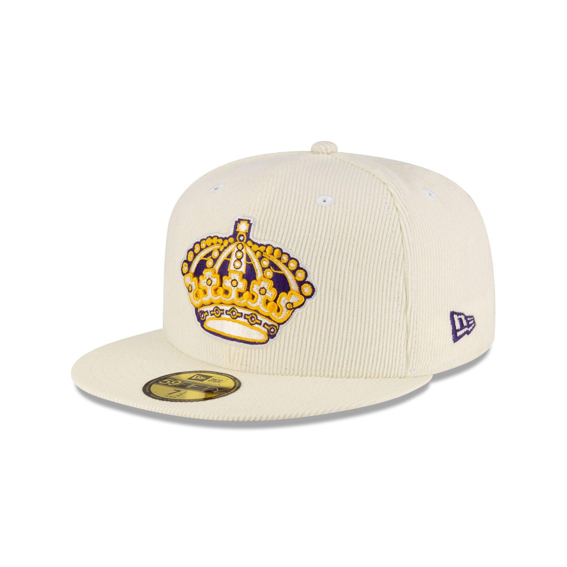 Just Caps Corduroy Los Angeles Kings Historic 59FIFTY Fitted Hat Male Product Image