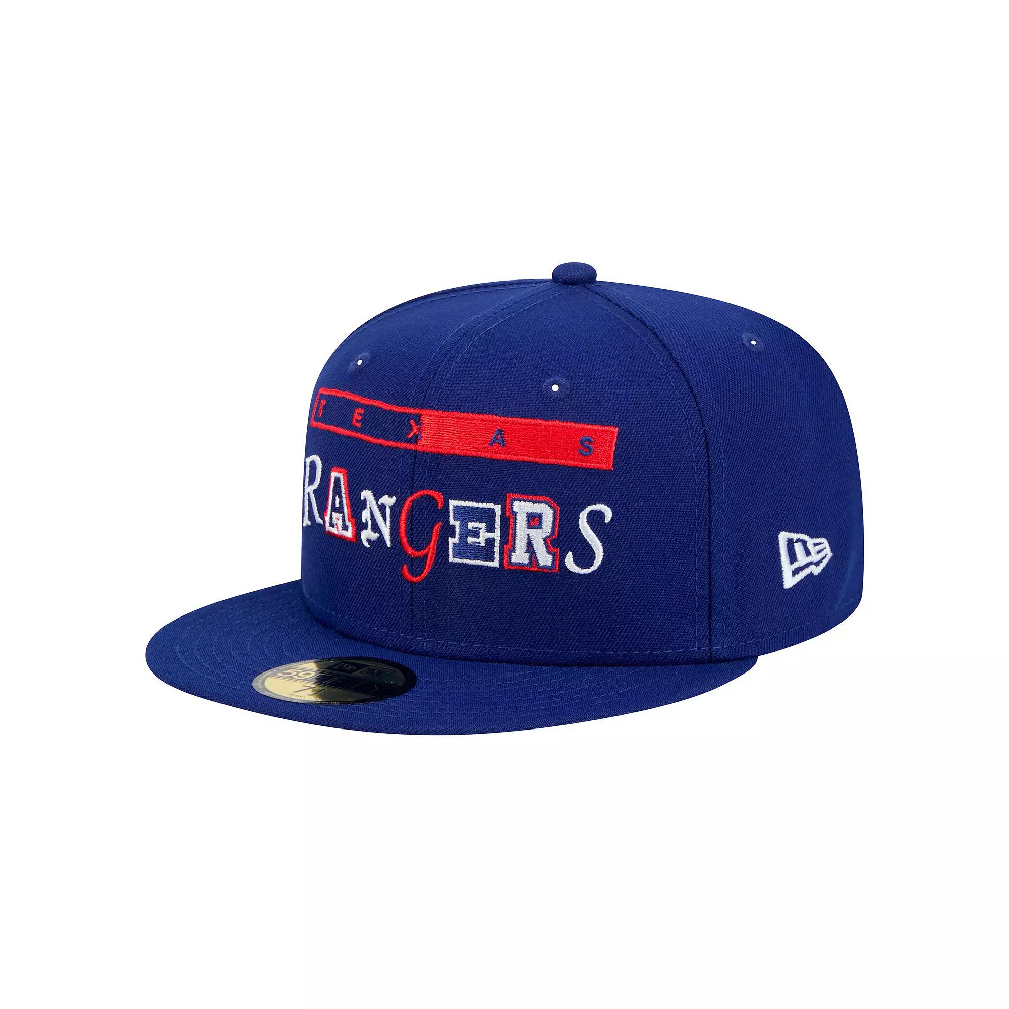 Men's New Era Royal Texas Rangers Ransom 59FIFTY Fitted Hat,  Product Image