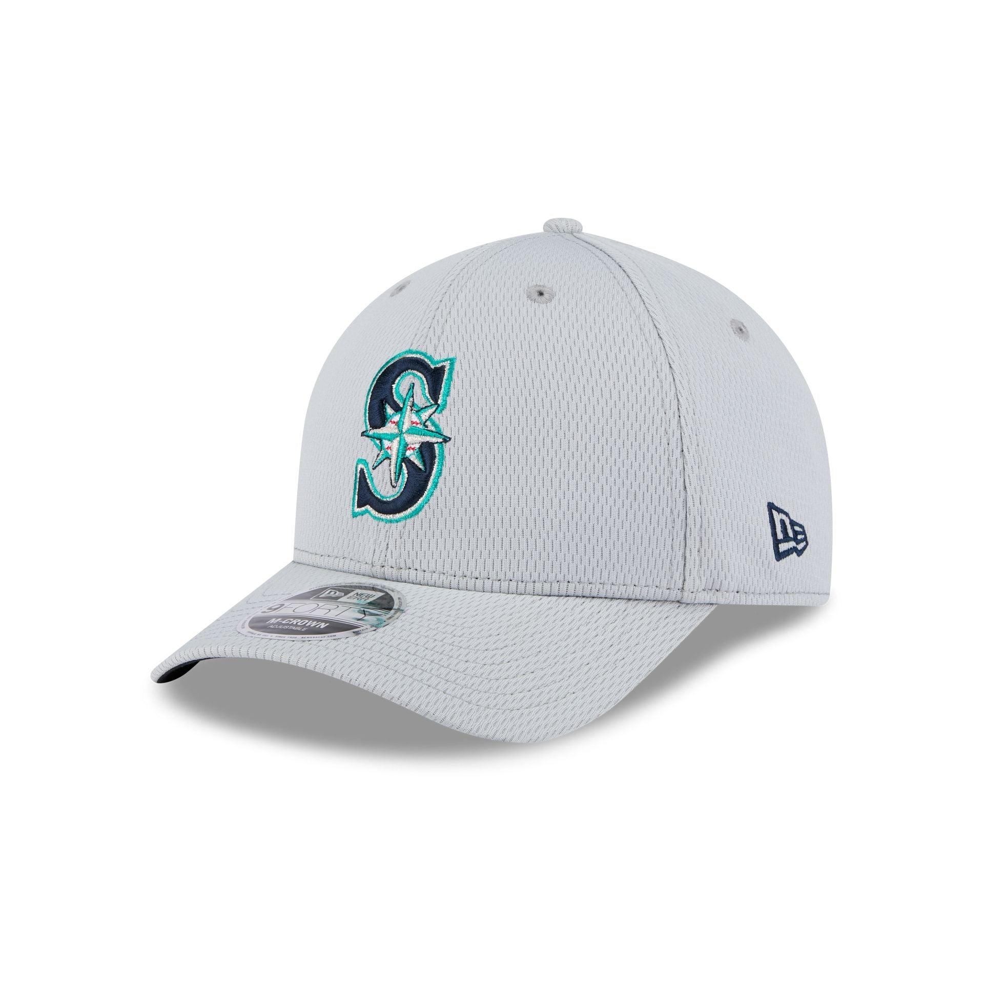 Seattle Mariners 2025 Clubhouse Gray 9FORTY M-Crown Snapback Hat Male Product Image