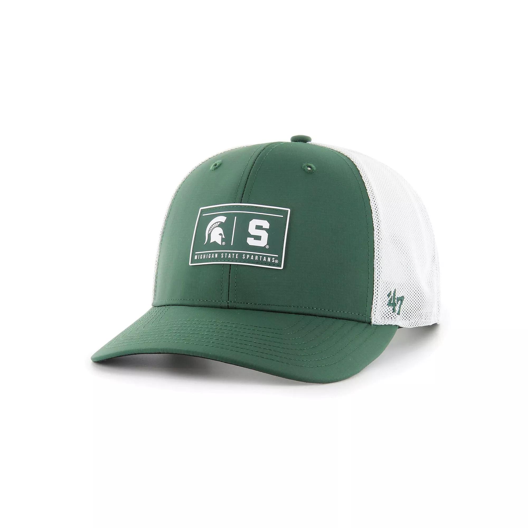 Men's '47 Green Michigan State Spartans Bonita Brrr Hitch Adjustable Hat Product Image