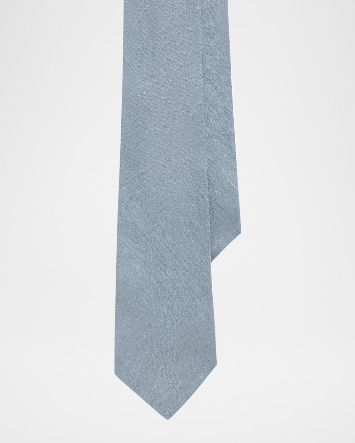 Mens Tussah Silk & Linen Tie Product Image