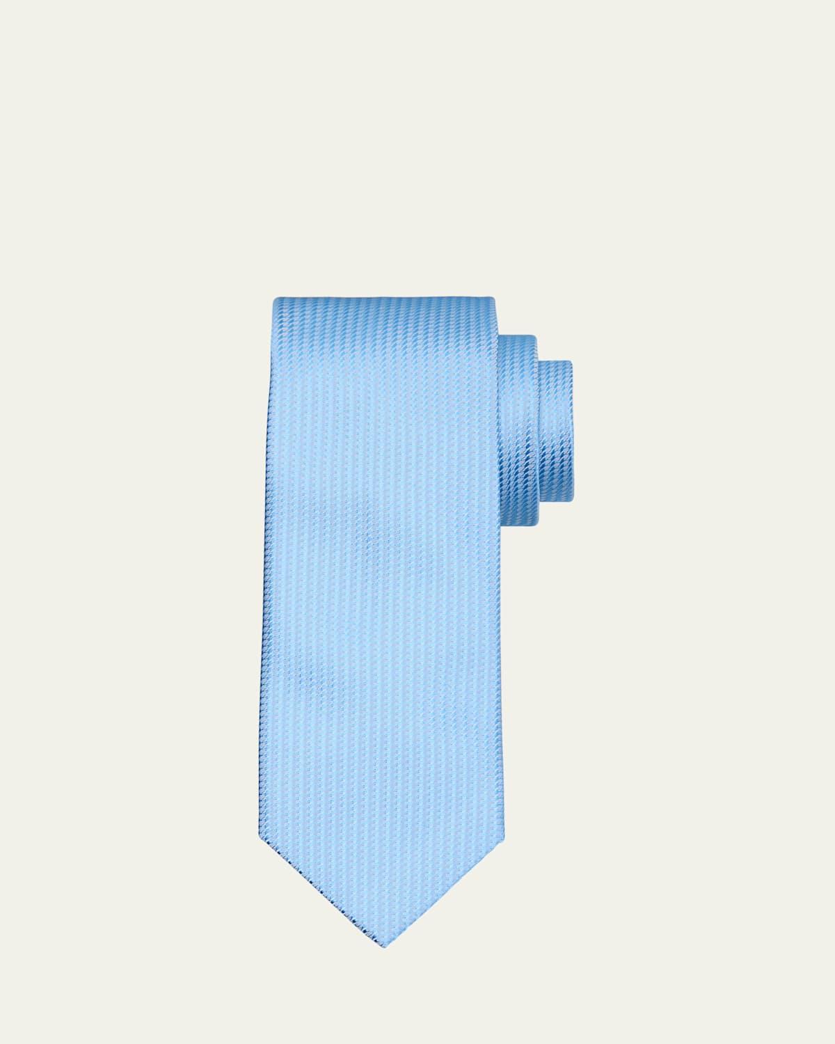 Mens Multi-Stripe Linen Tie Product Image